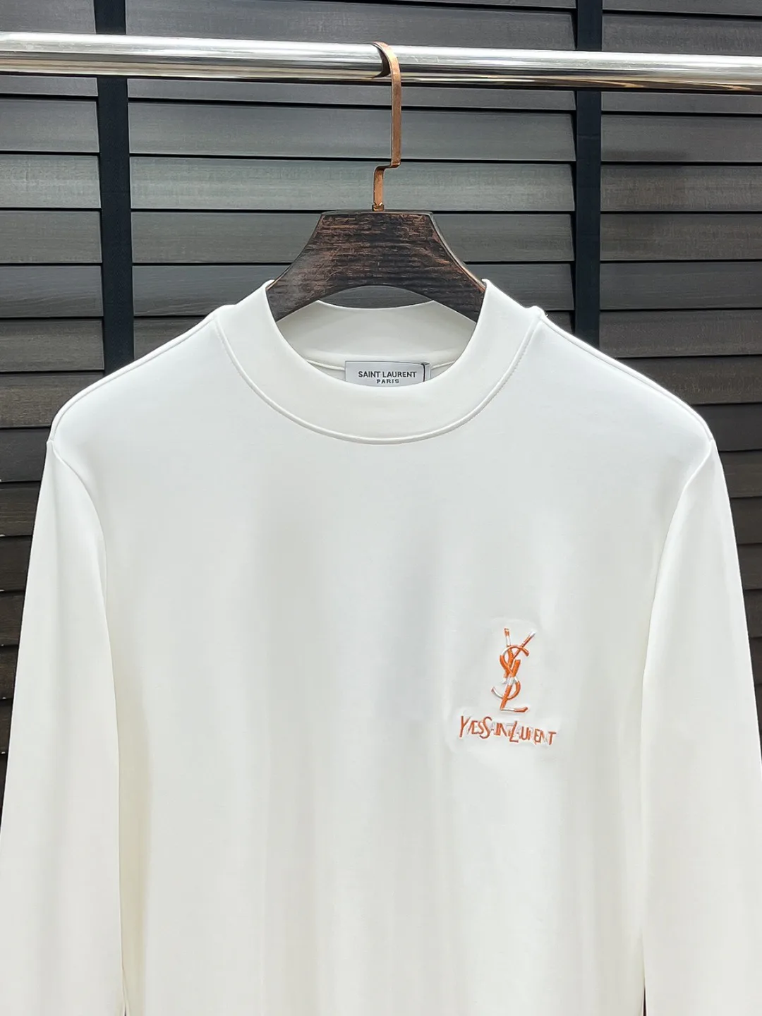 Лонгсливы Мужские Saint Laurent 658302