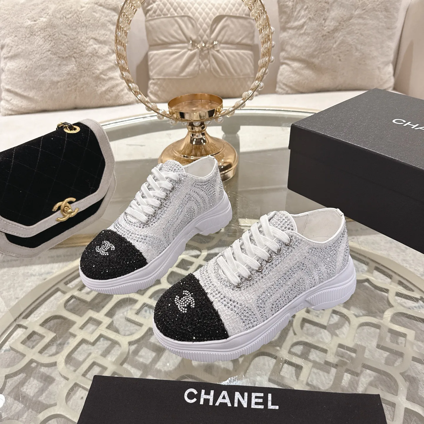 Кроссовки Женские Chanel 1529097