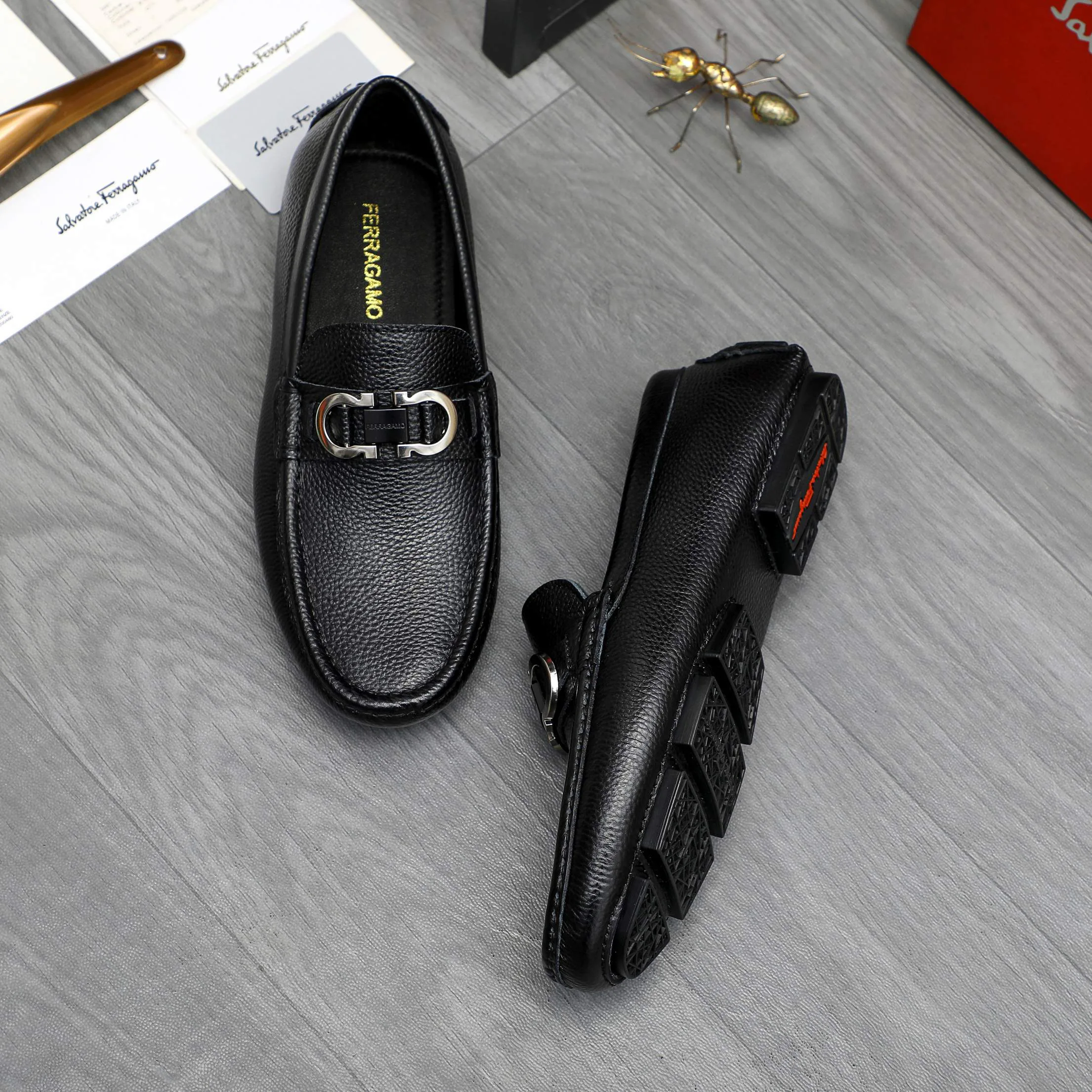 Мокасины Мужские Salvatore Ferragamo 13685889