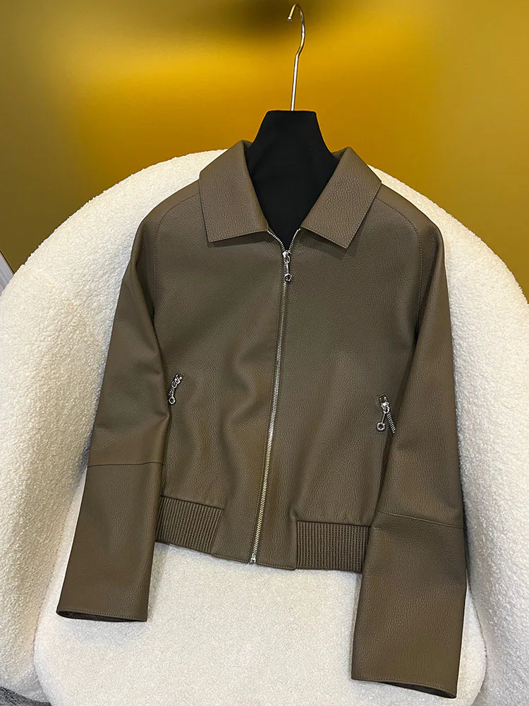 Кожаные Куртки И Дублёнки Женские Hermes 19253046