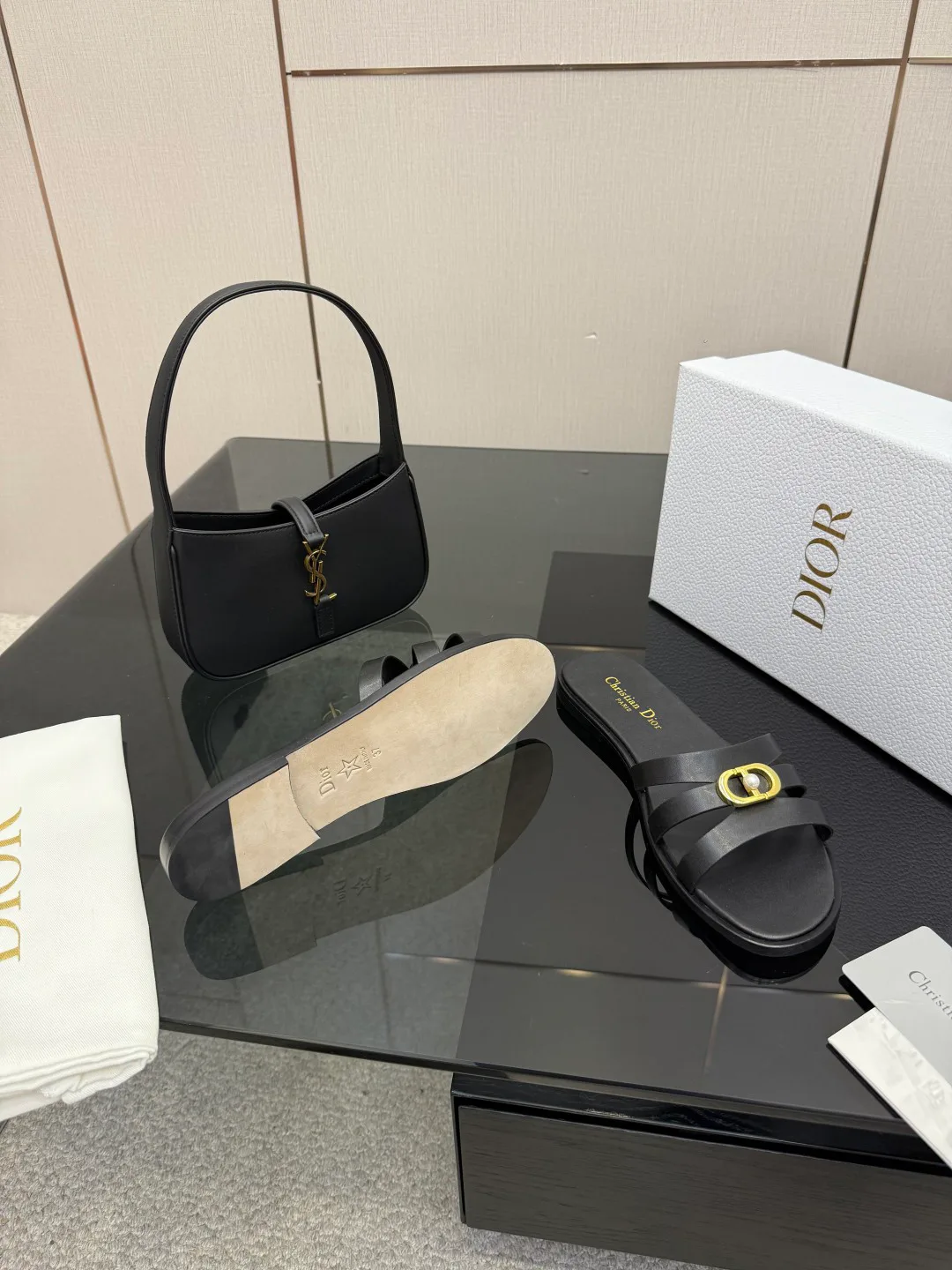 Шлепанцы Женские Christian Dior 1091938