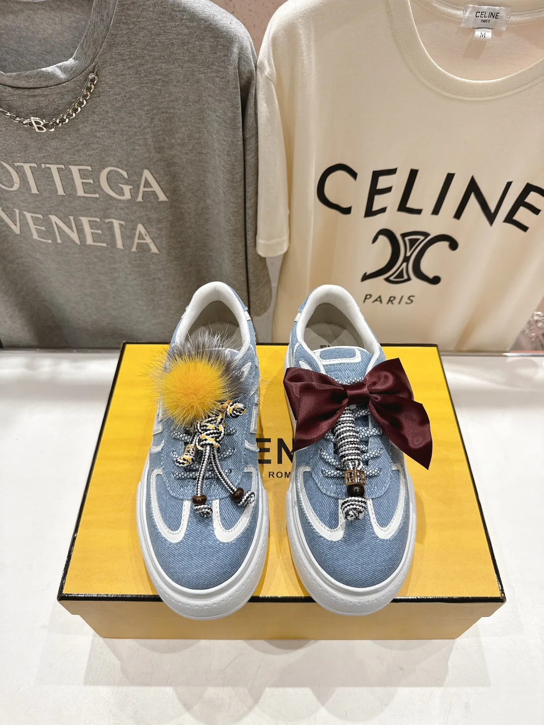 Кеды Женские Fendi 345599