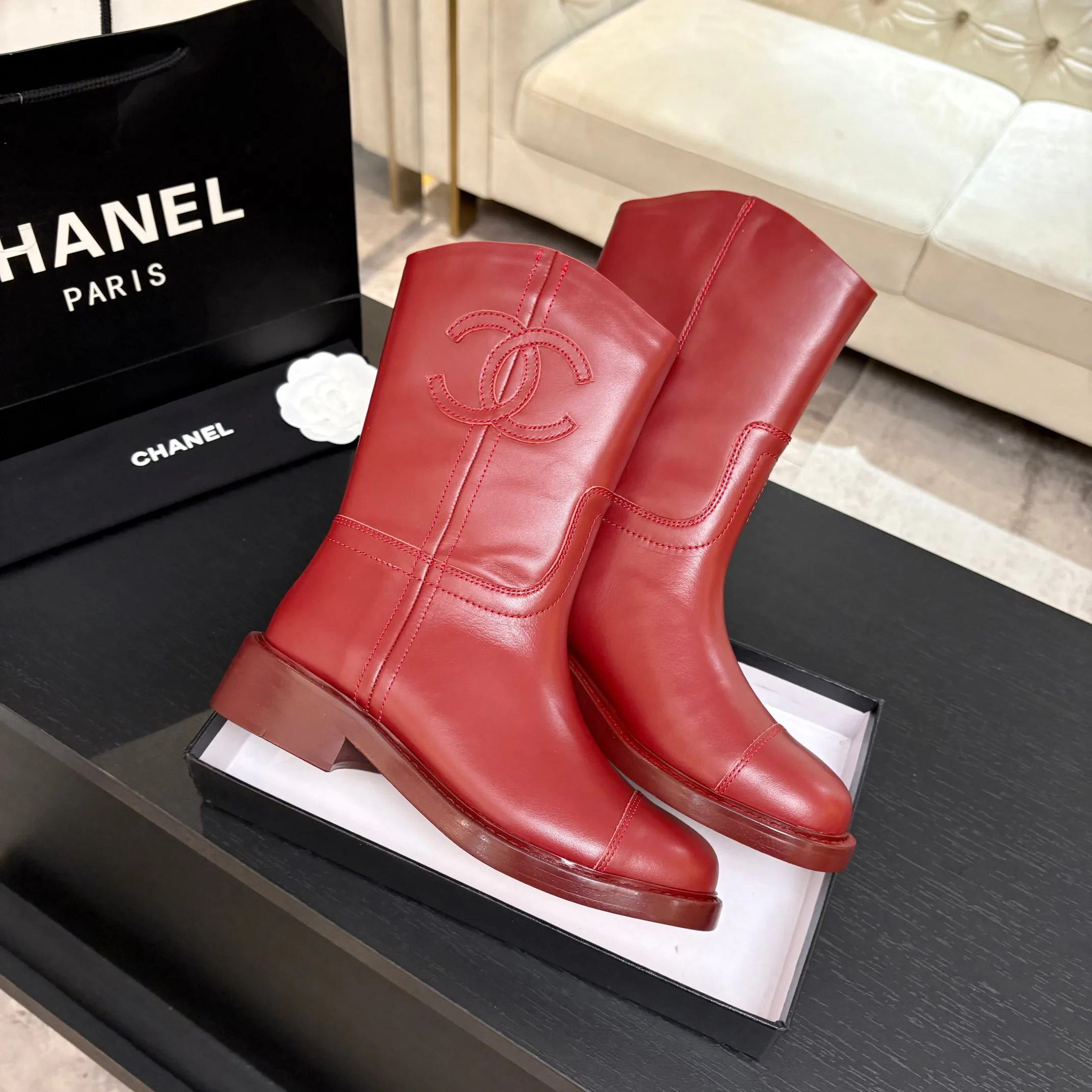 Сапоги Женские Chanel 18062796