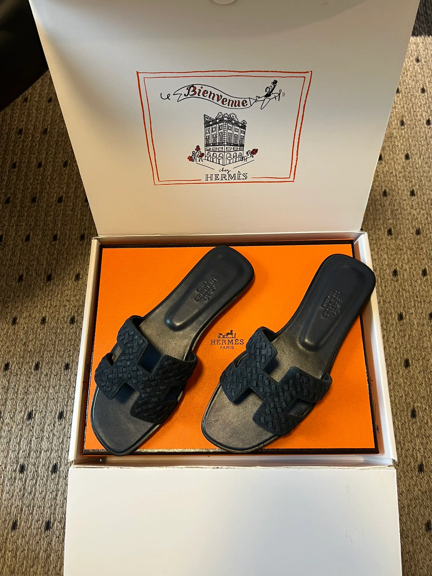 Шлепанцы Женские Hermes 11129418