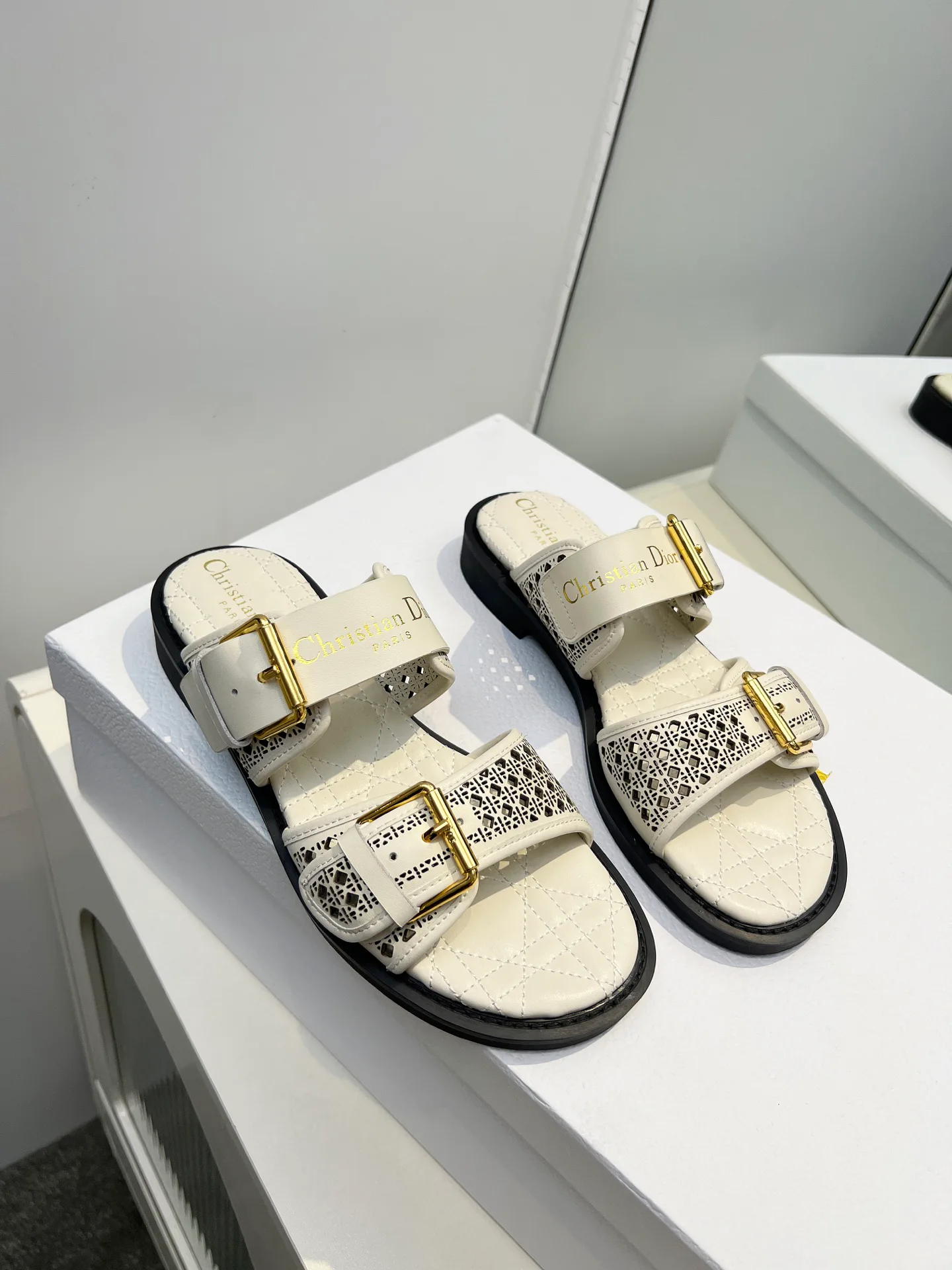 Шлепанцы Женские Christian Dior 28136