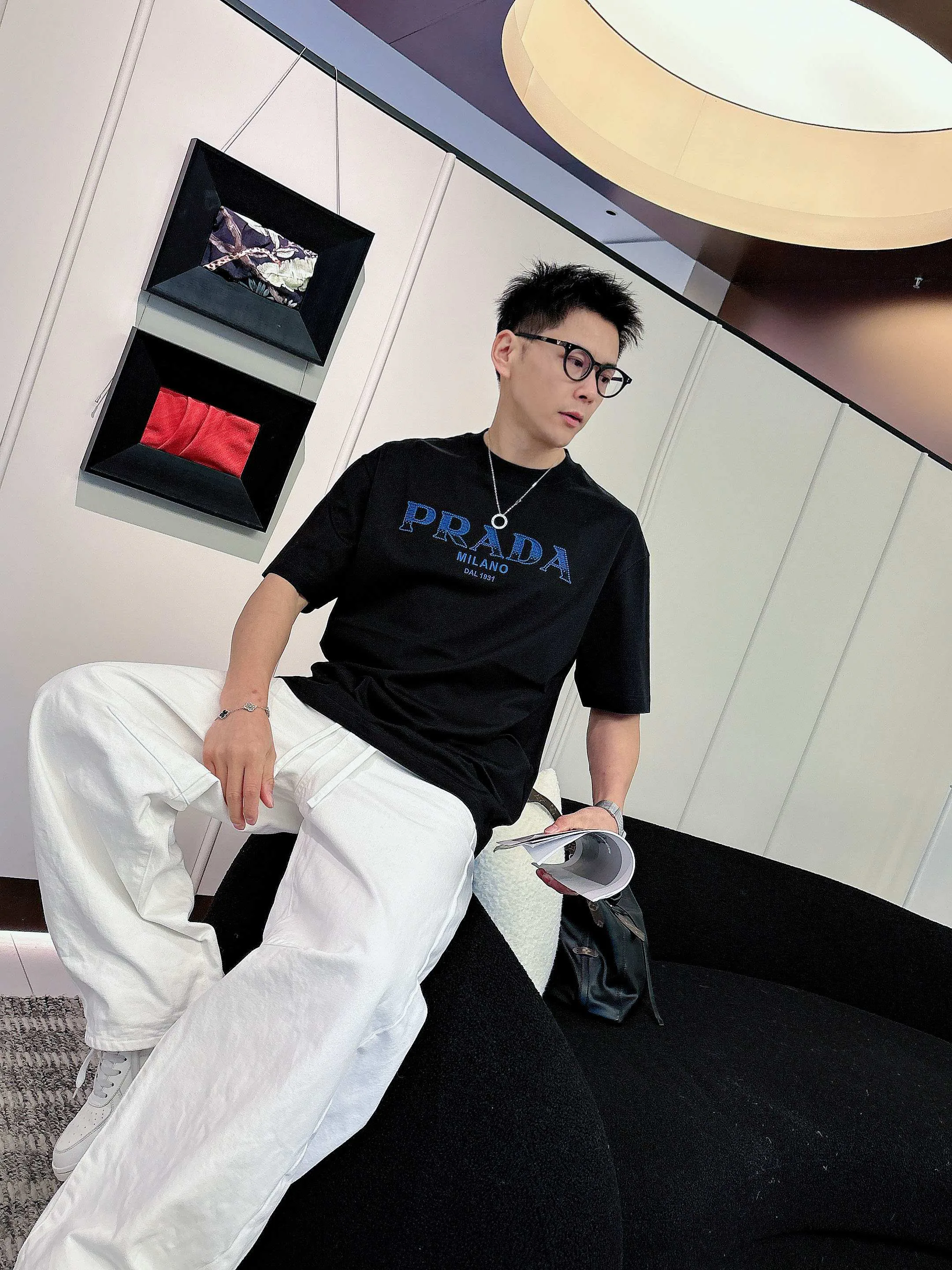 Футболки Мужские Prada 9526525