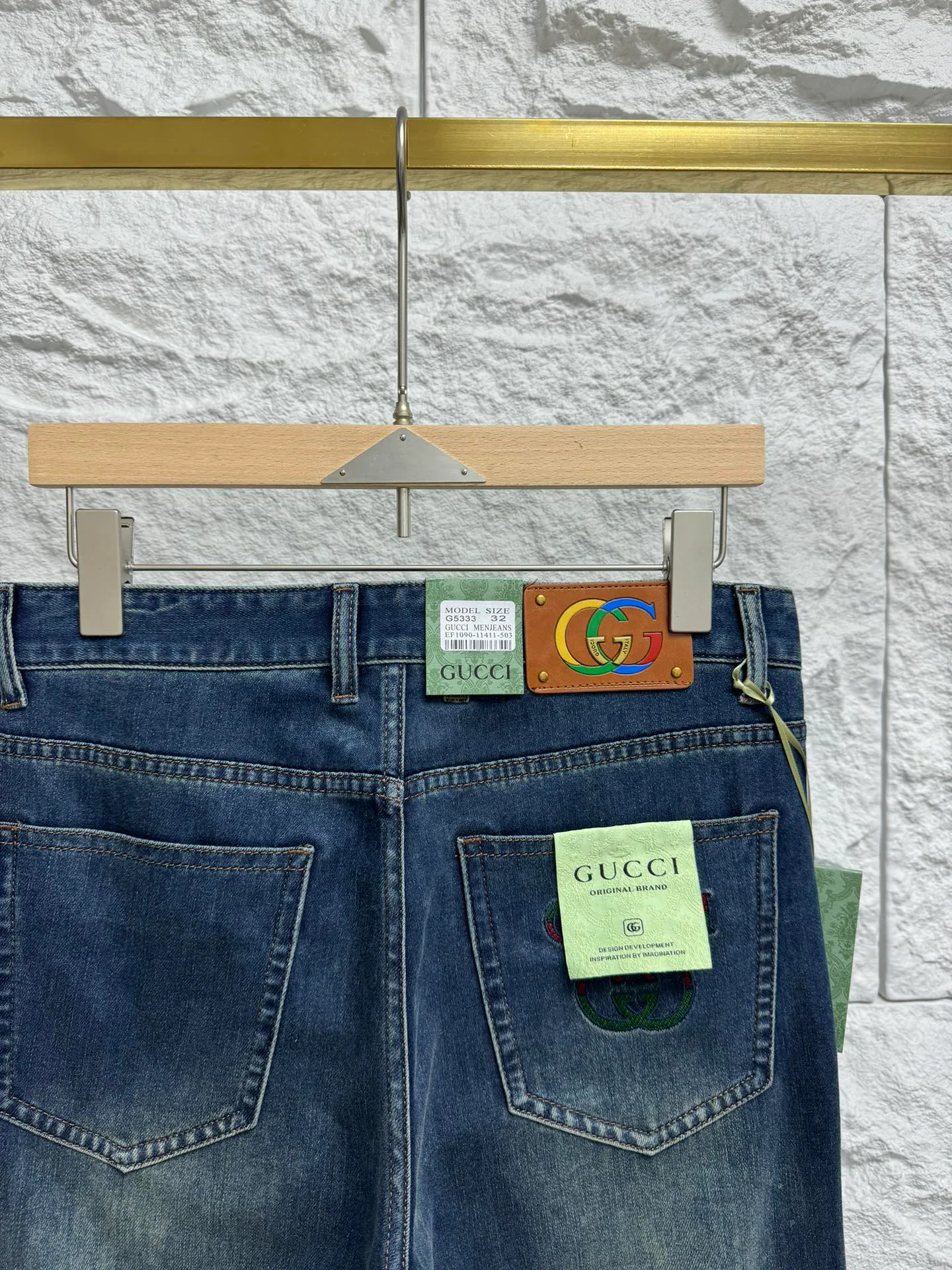 Джинсы Мужские Gucci 11240549