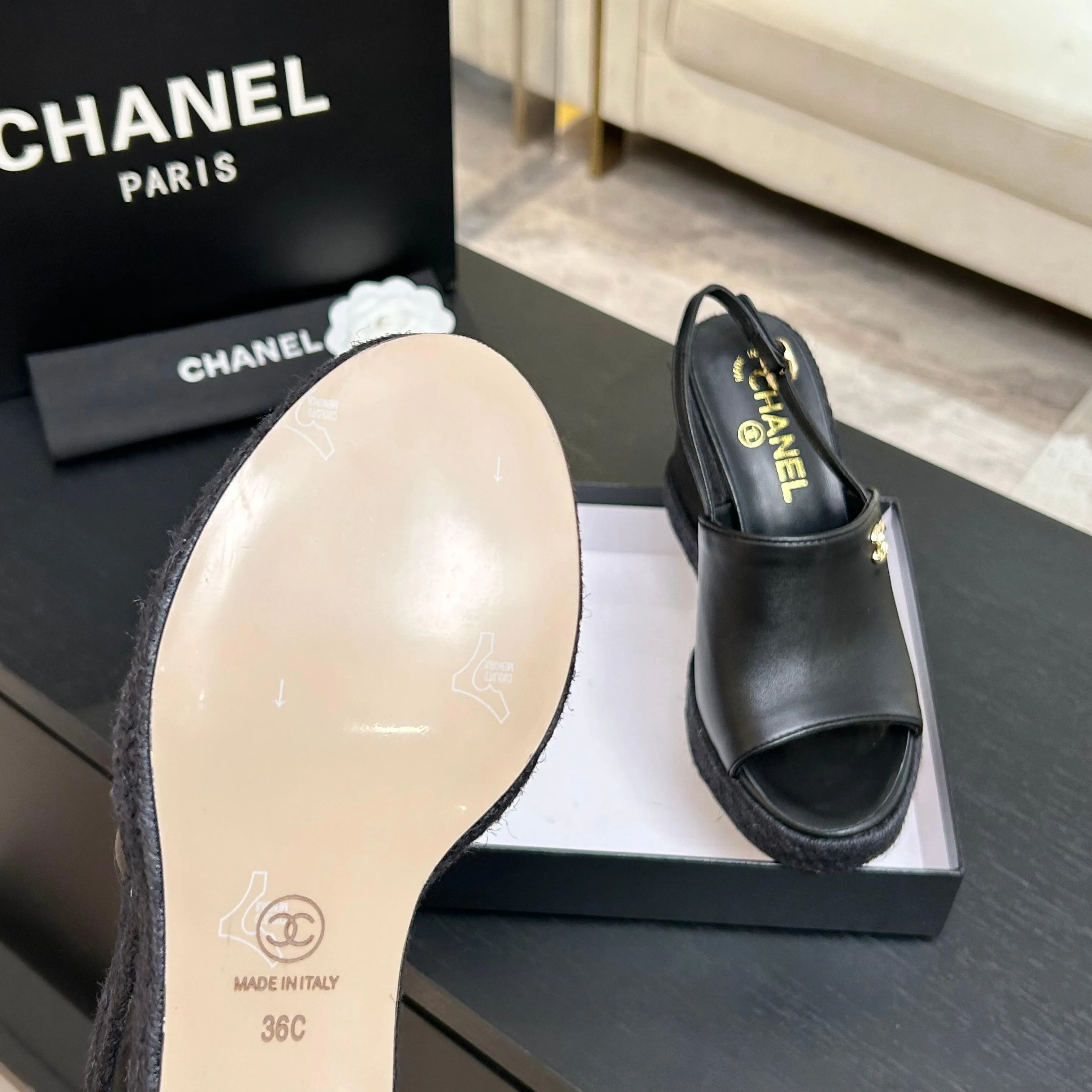 Босоножки Женские Chanel 13224761