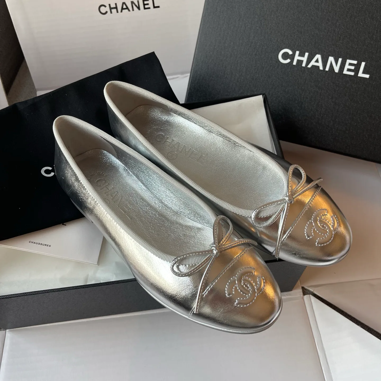 Балетки Женские Chanel 11412836