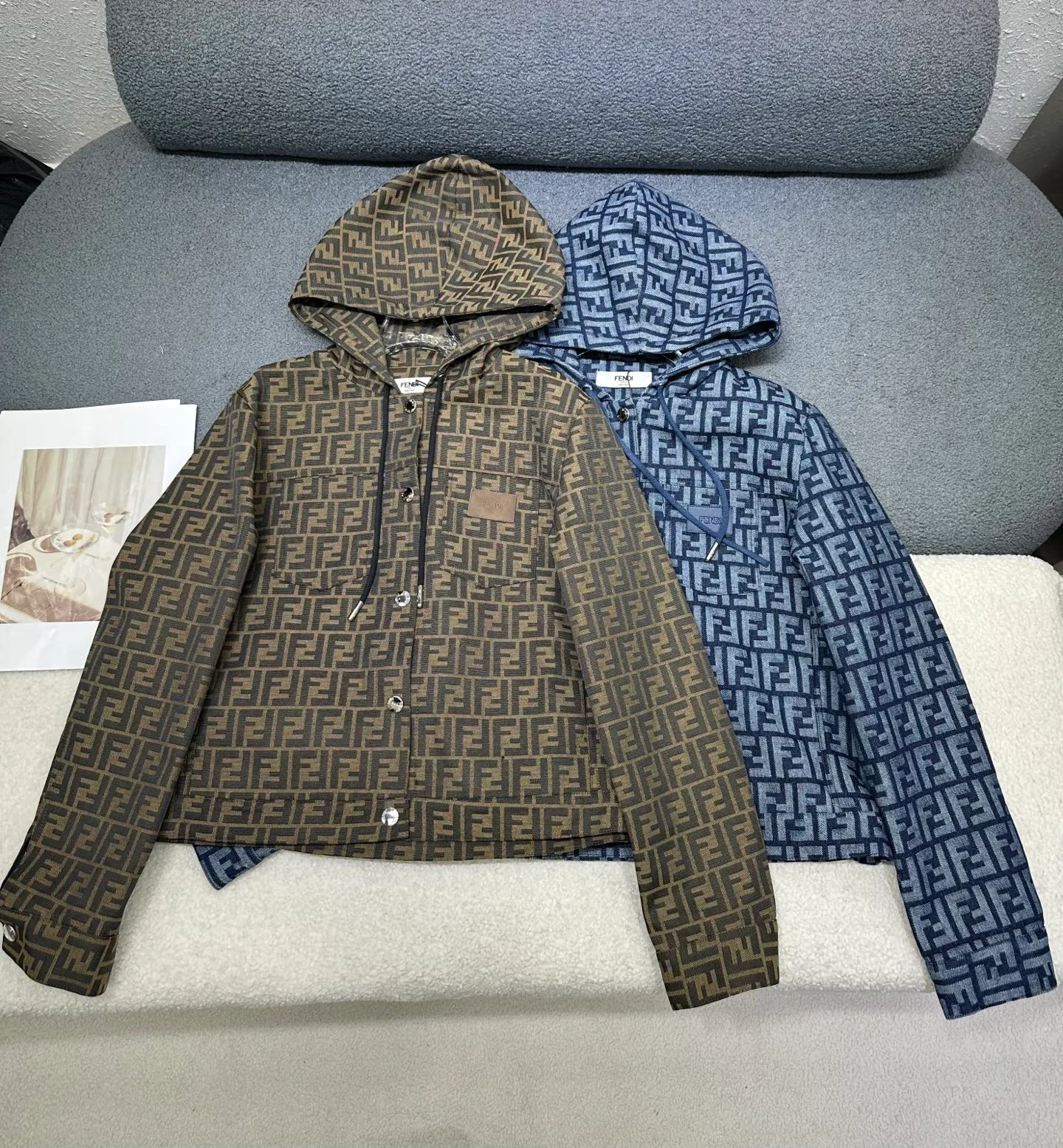 Куртки И Пуховики Женские Fendi 18533838