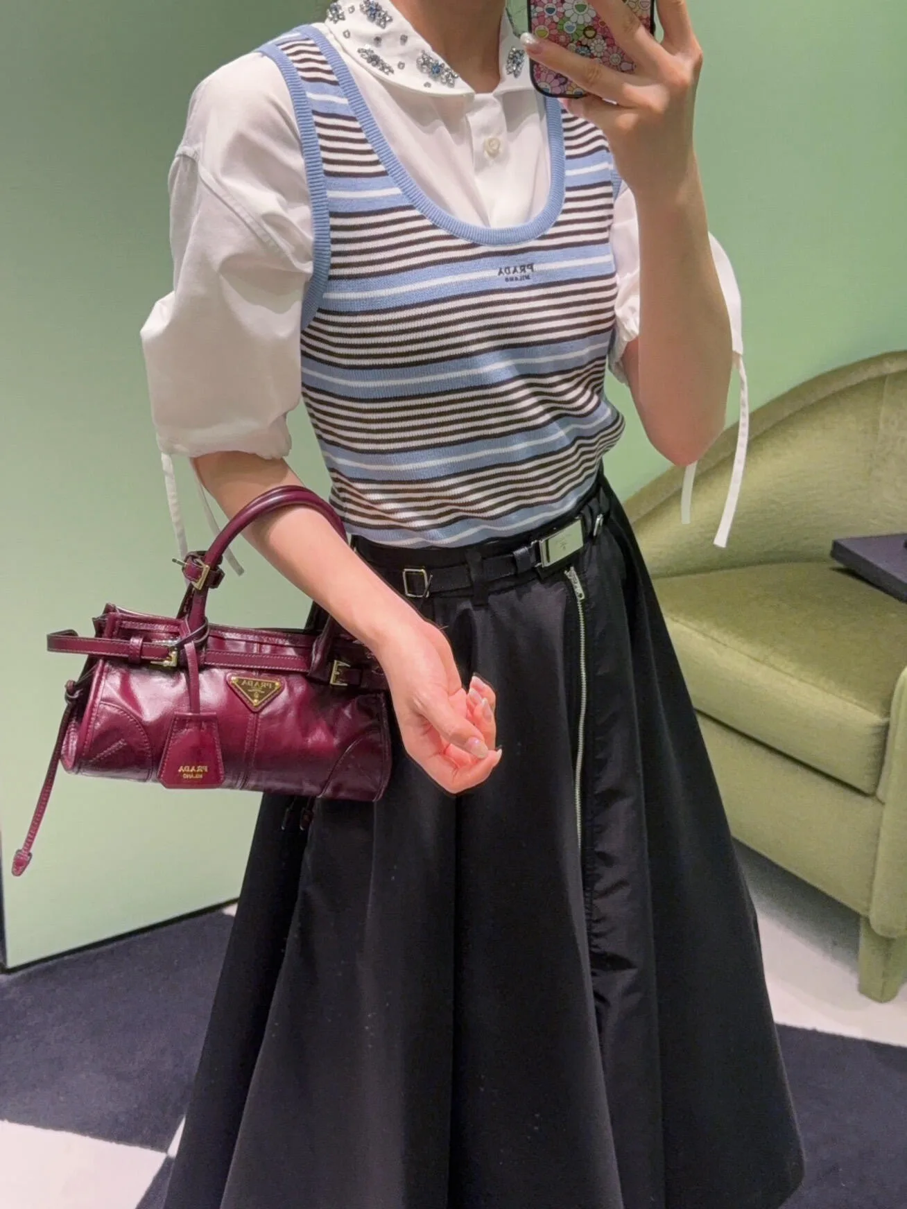 Юбки Женские Prada 18044673