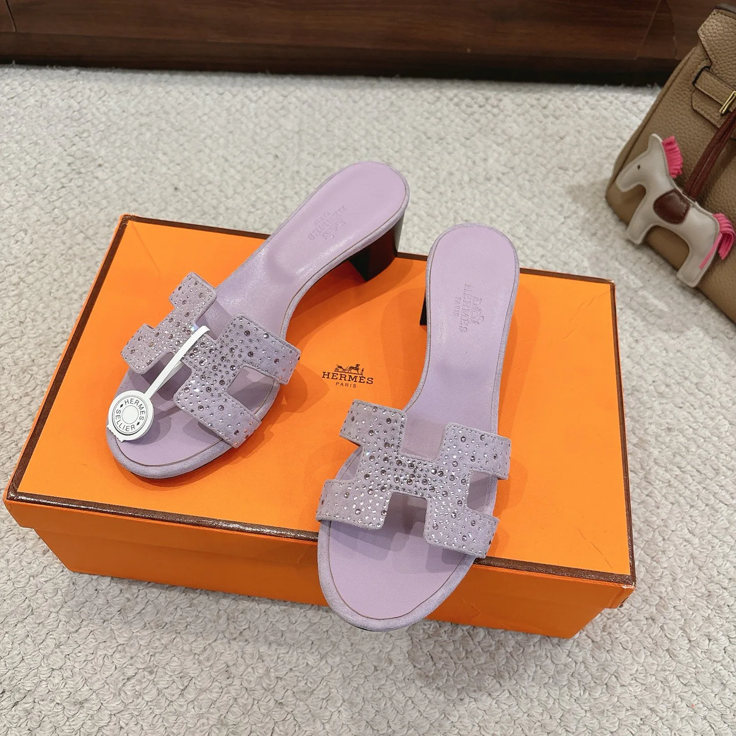 Шлепанцы Женские Hermes 11245949