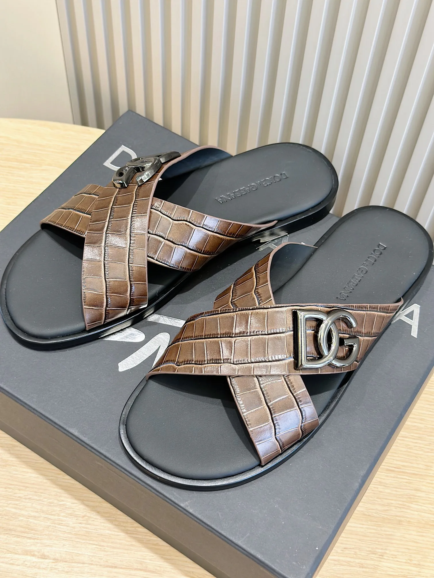 Шлепанцы Мужские Dolce & Gabbana 11483763