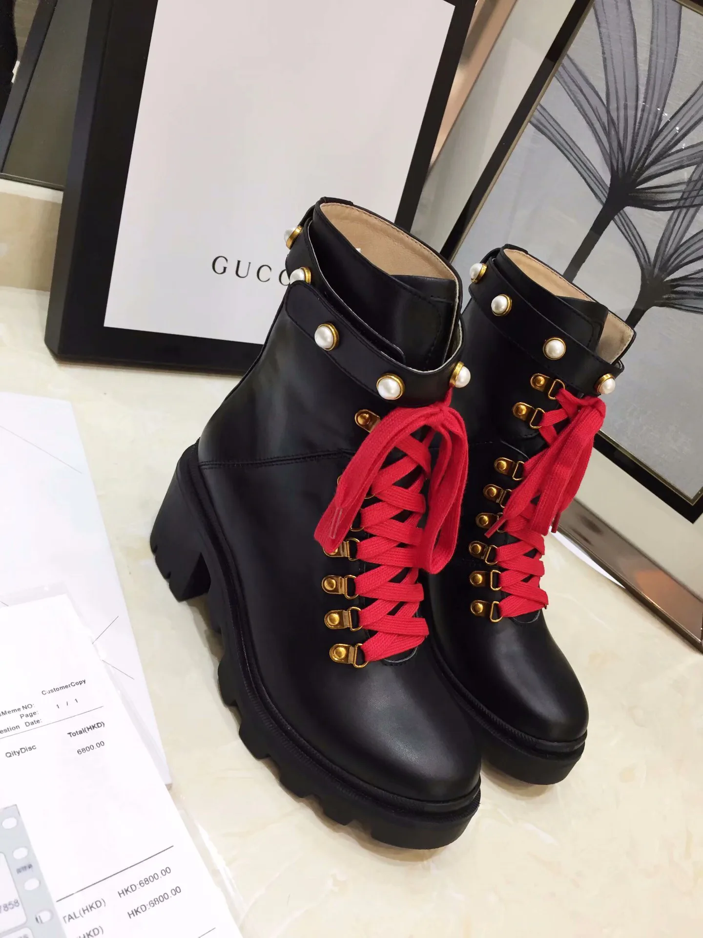 Ботинки Женские Gucci 5350904