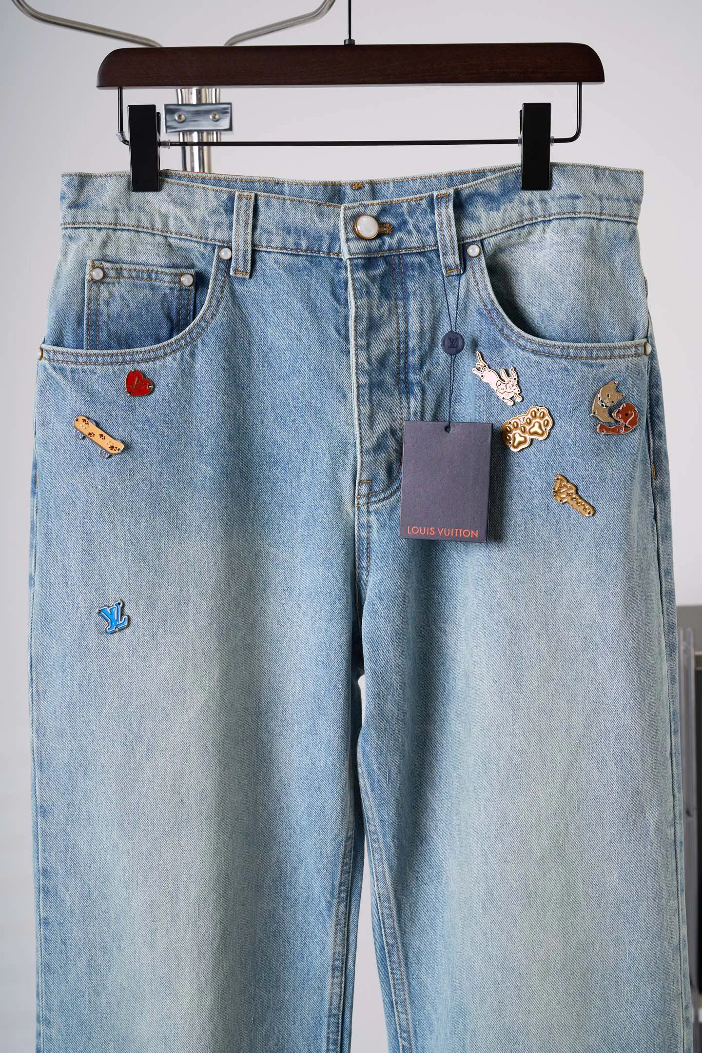 Джинсы Мужские Louis Vuitton 18179048