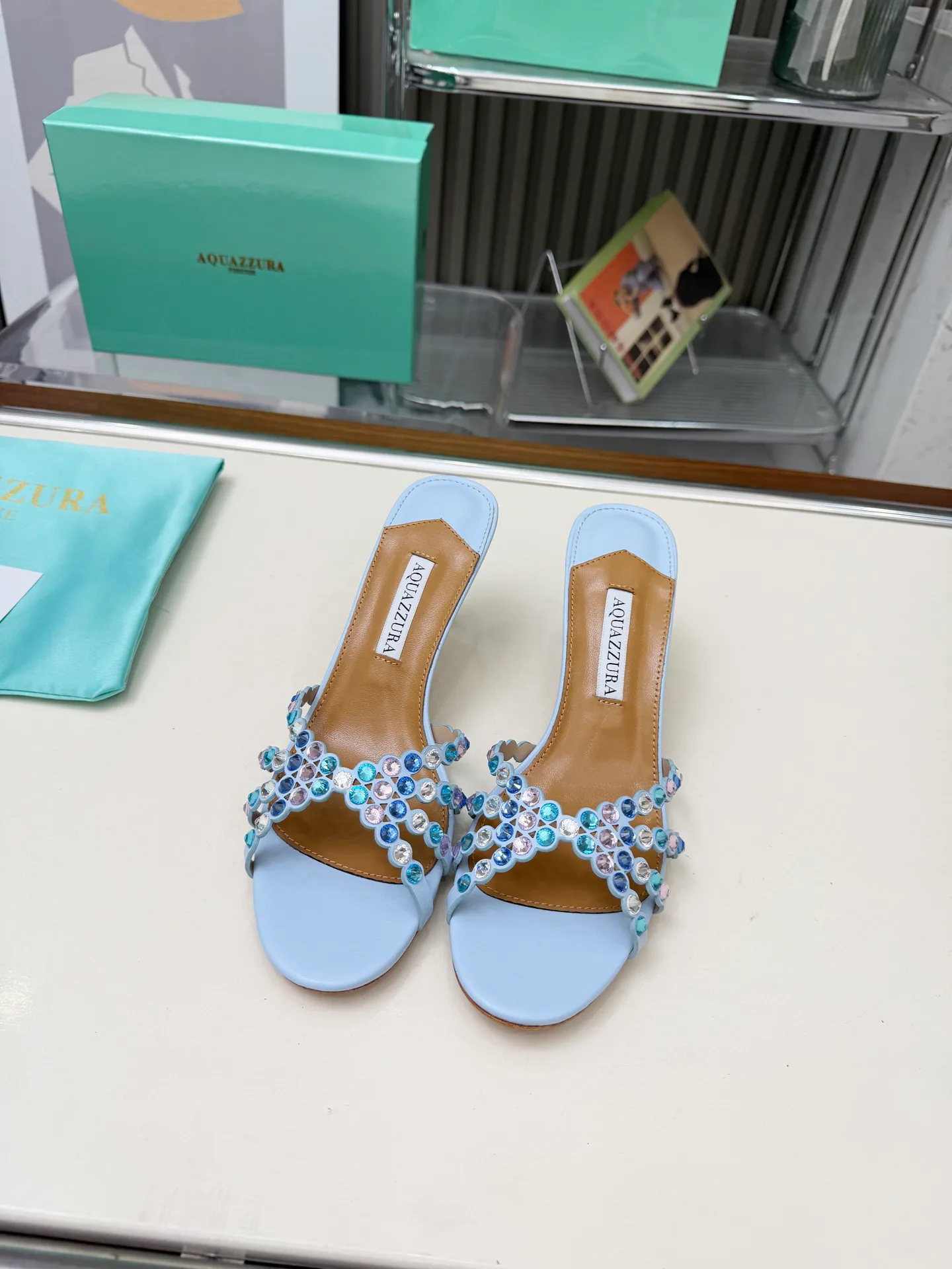 Босоножки Женские Aquazzura 1856032