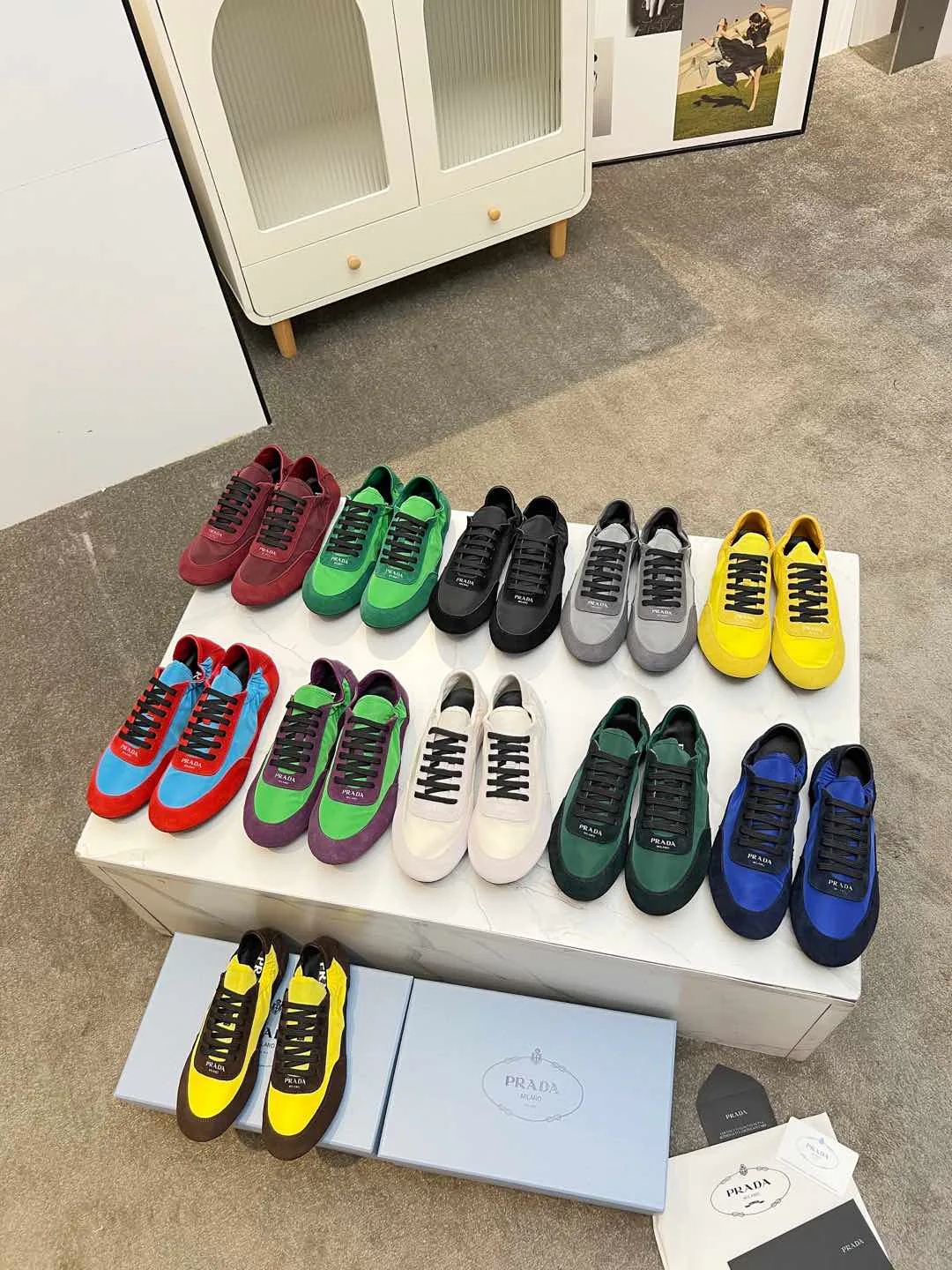 Кроссовки Женские Prada 9062