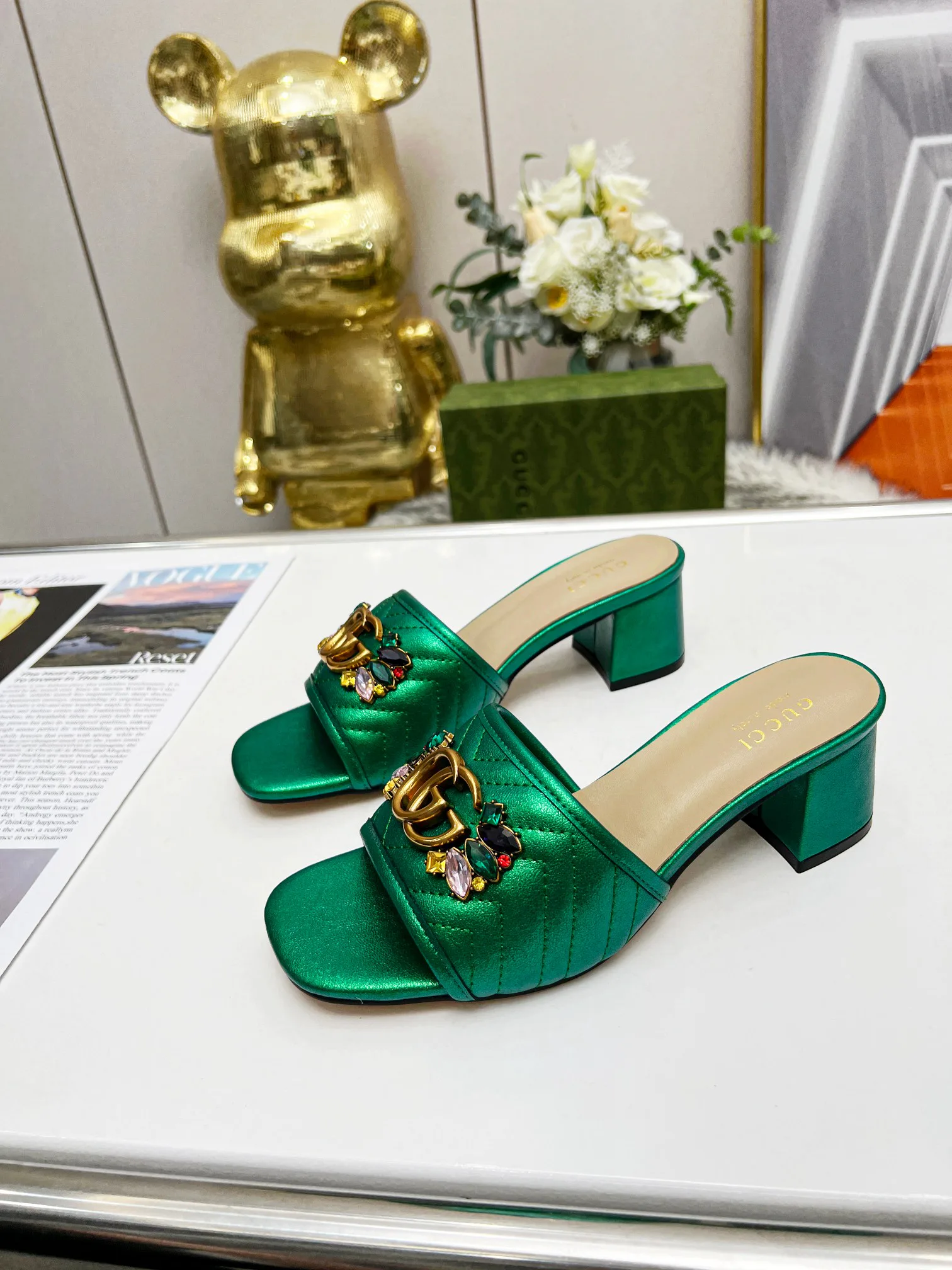 Босоножки Женские Gucci 19290