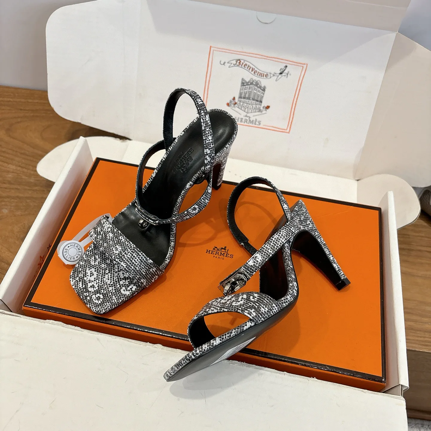 Босоножки Женские Hermes 481357