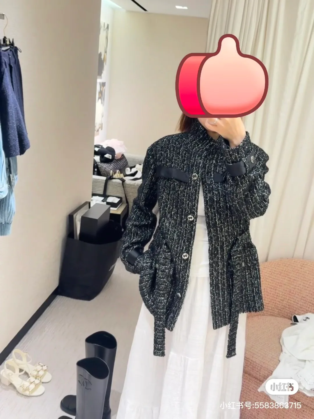 Куртки И Пуховики Женские Chanel 252583