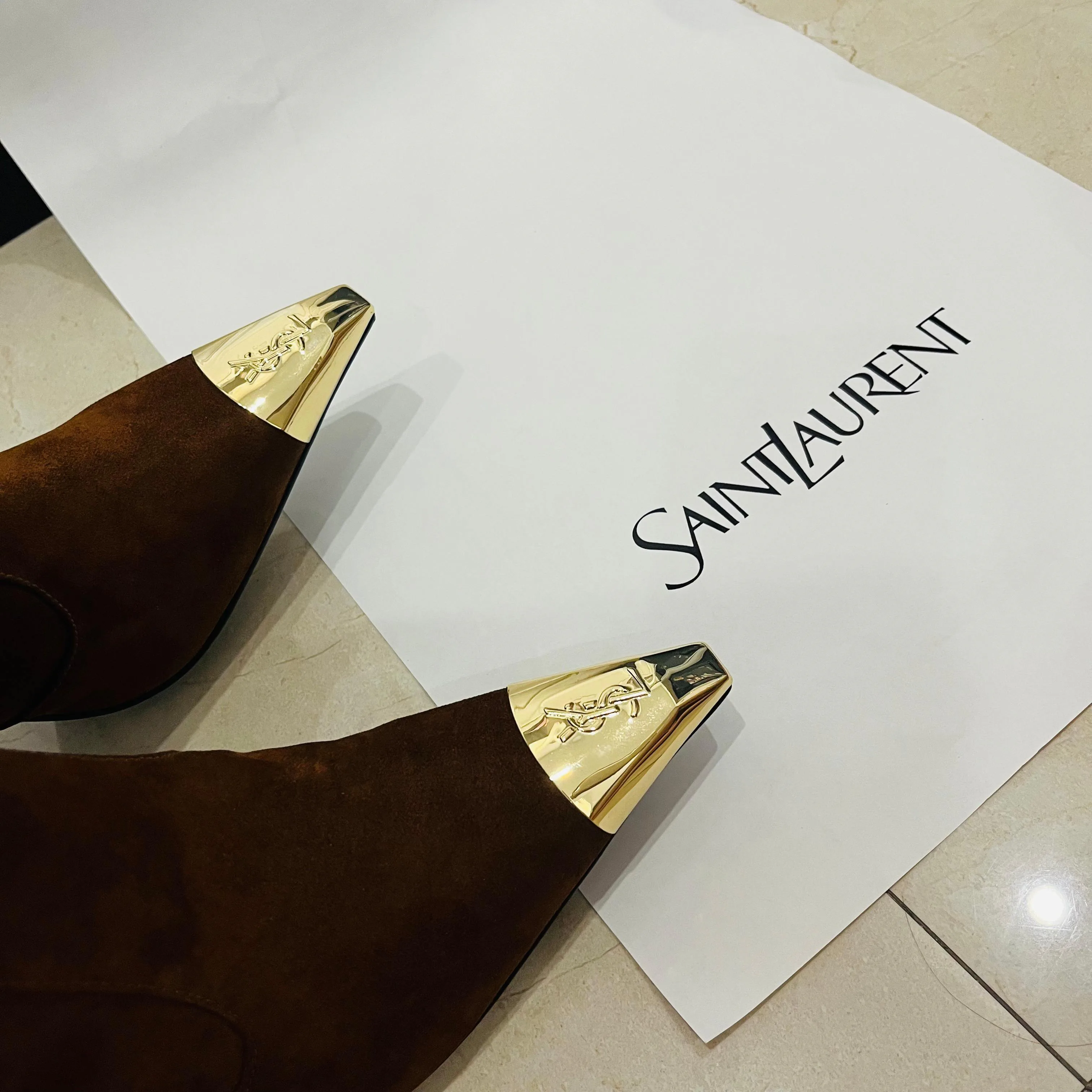 Сапоги Женские Saint Laurent 19068998