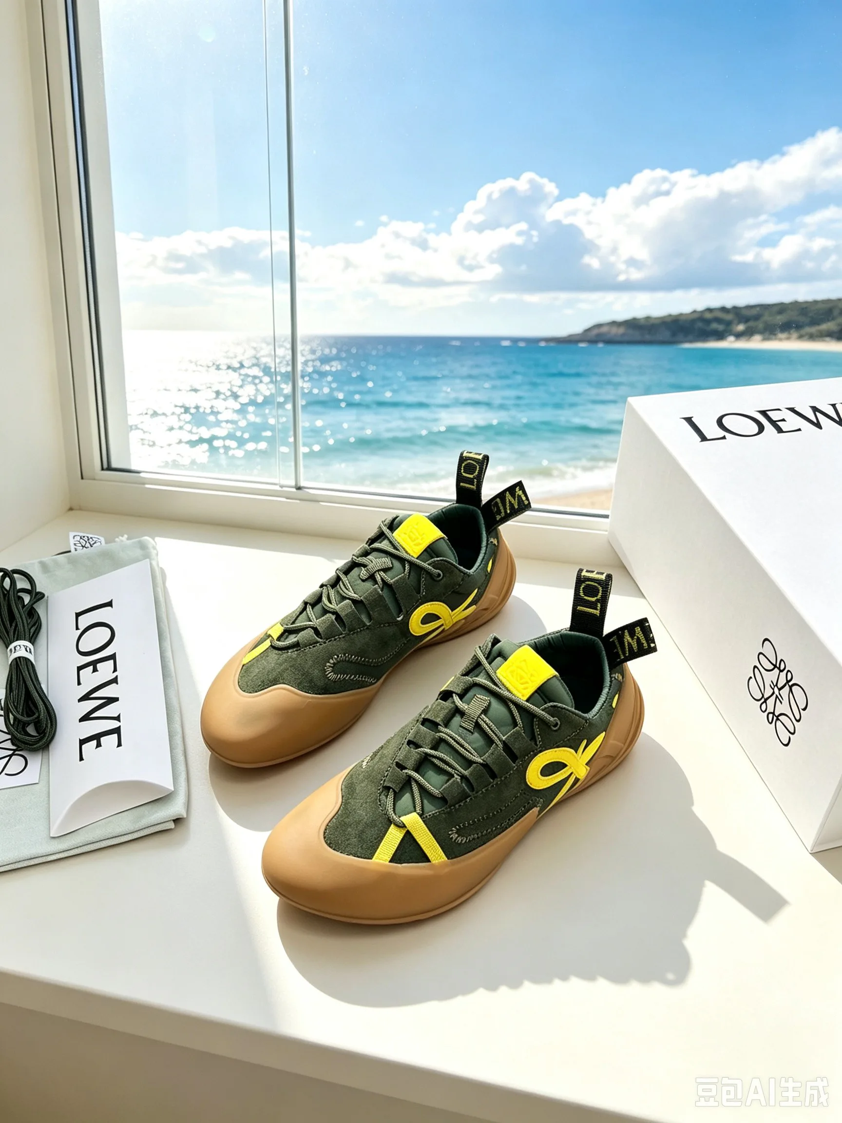 Кроссовки Мужские Loewe 18510094