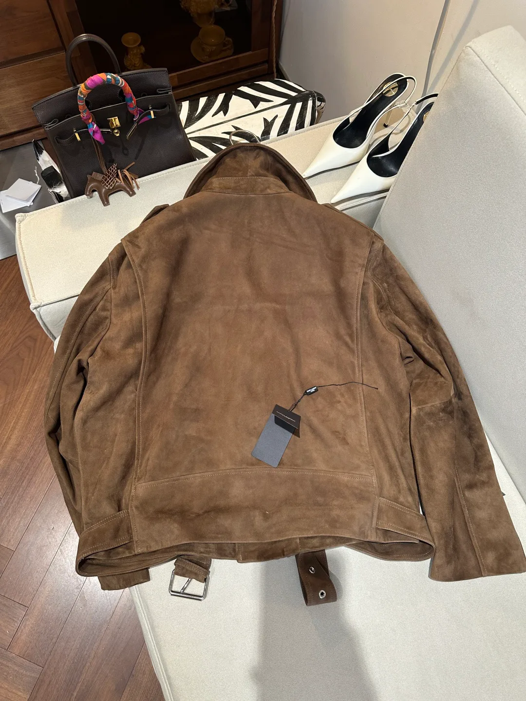 Кожаные Куртки И Дублёнки Женские Saint Laurent 18637913