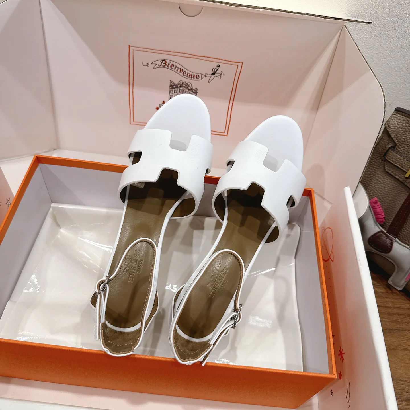 Босоножки Женские Hermes 2959531