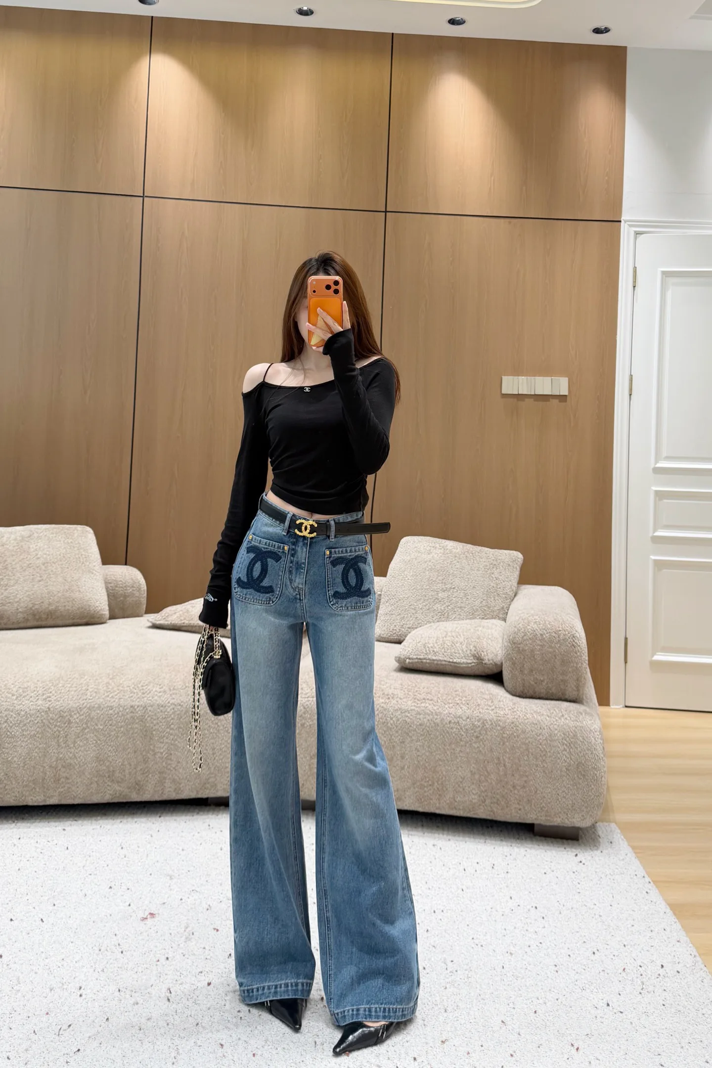 Джинсы Женские Chanel 19771063