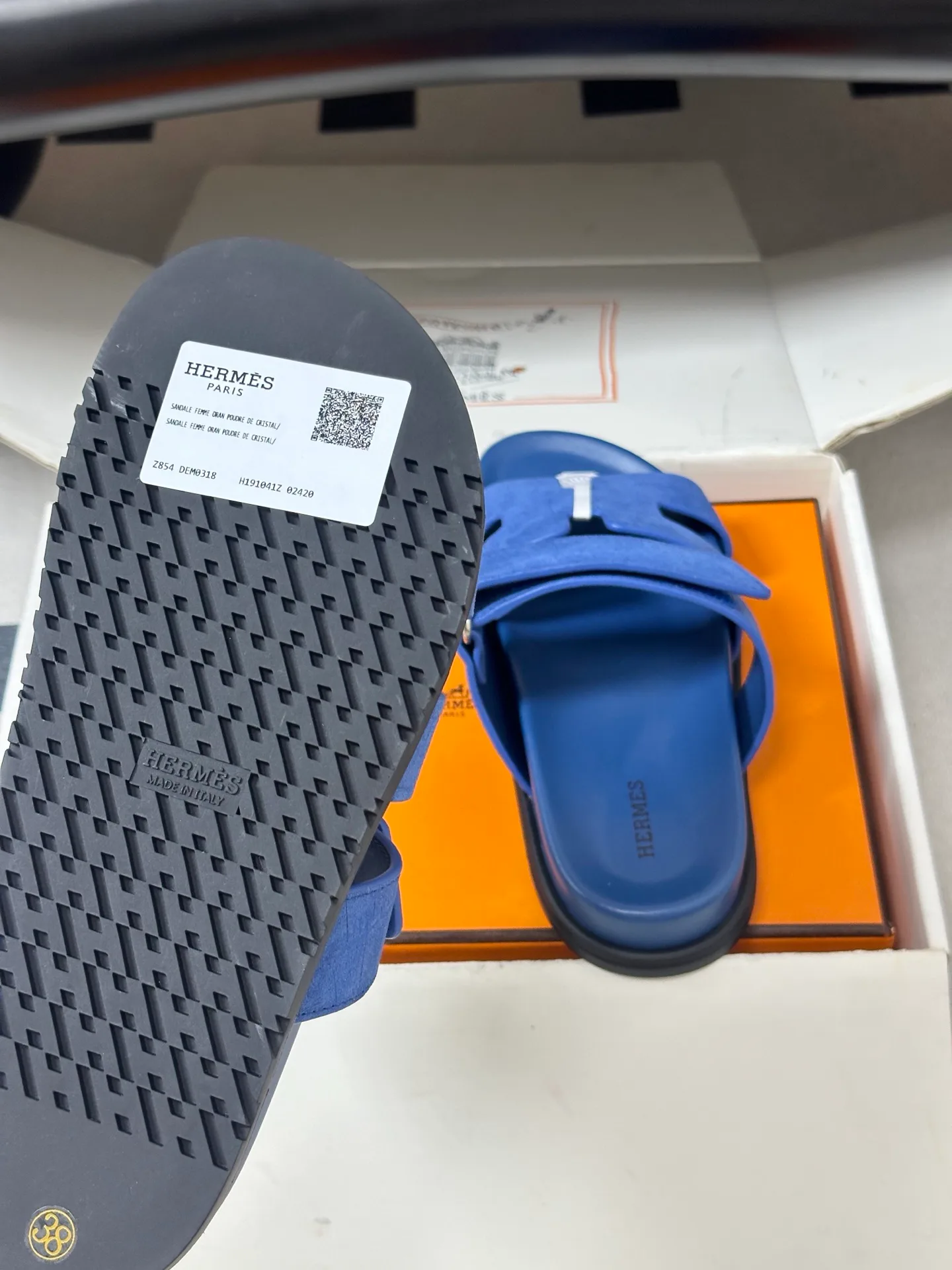 Шлепанцы Женские Hermes 17557931
