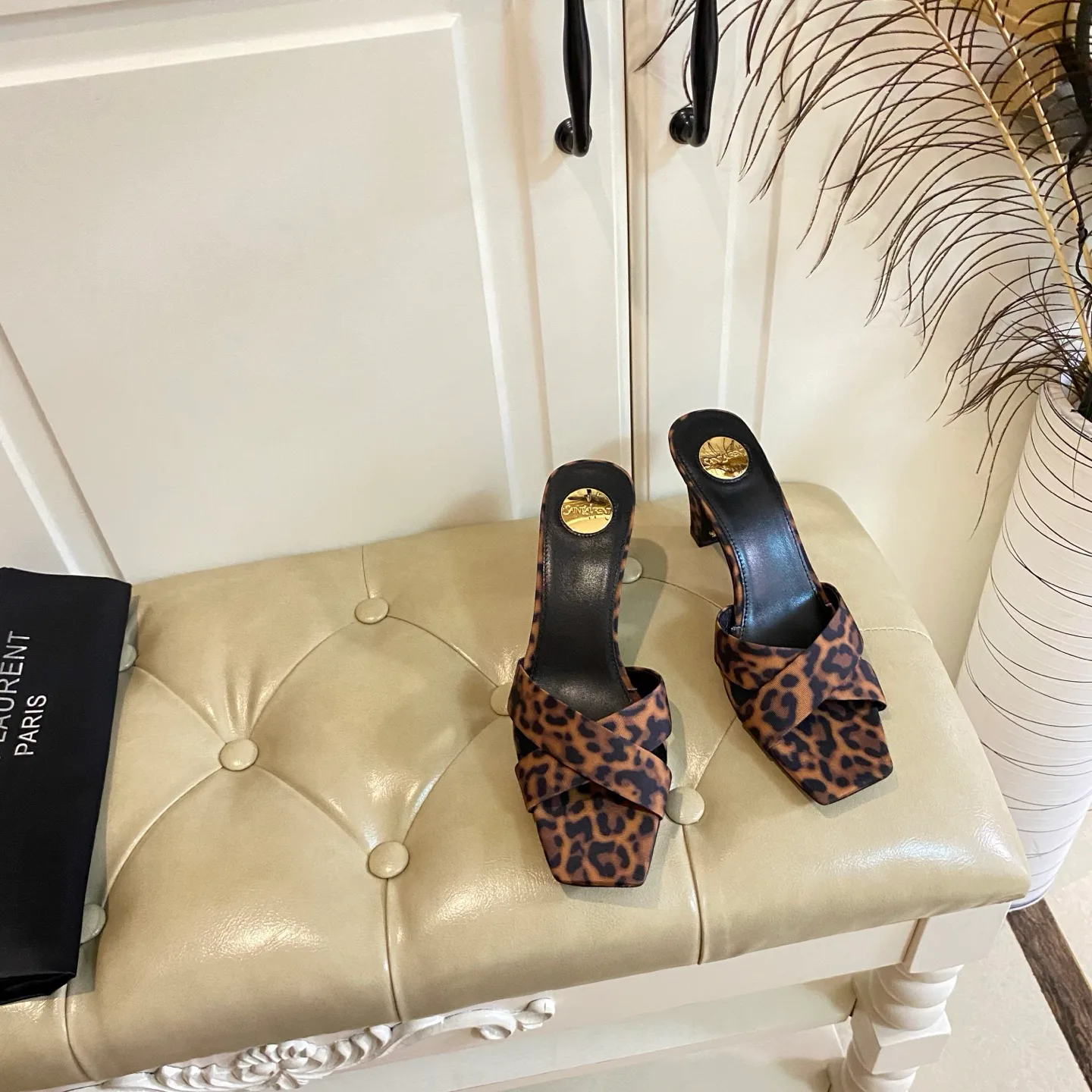 Босоножки Женские Saint Laurent 83769