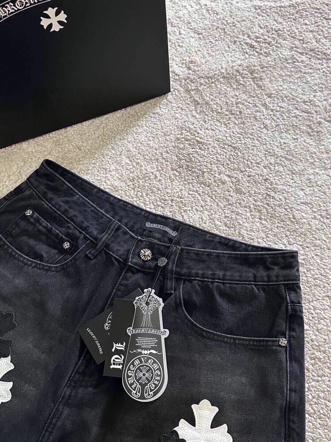 Джинсы Мужские Chrome Hearts 928692