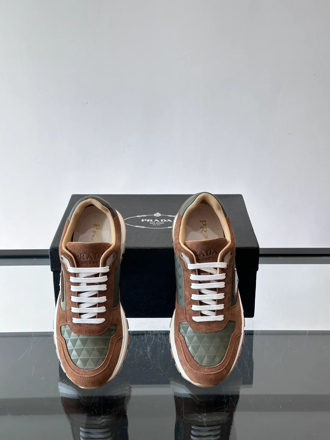 Кроссовки Мужские Prada 348219