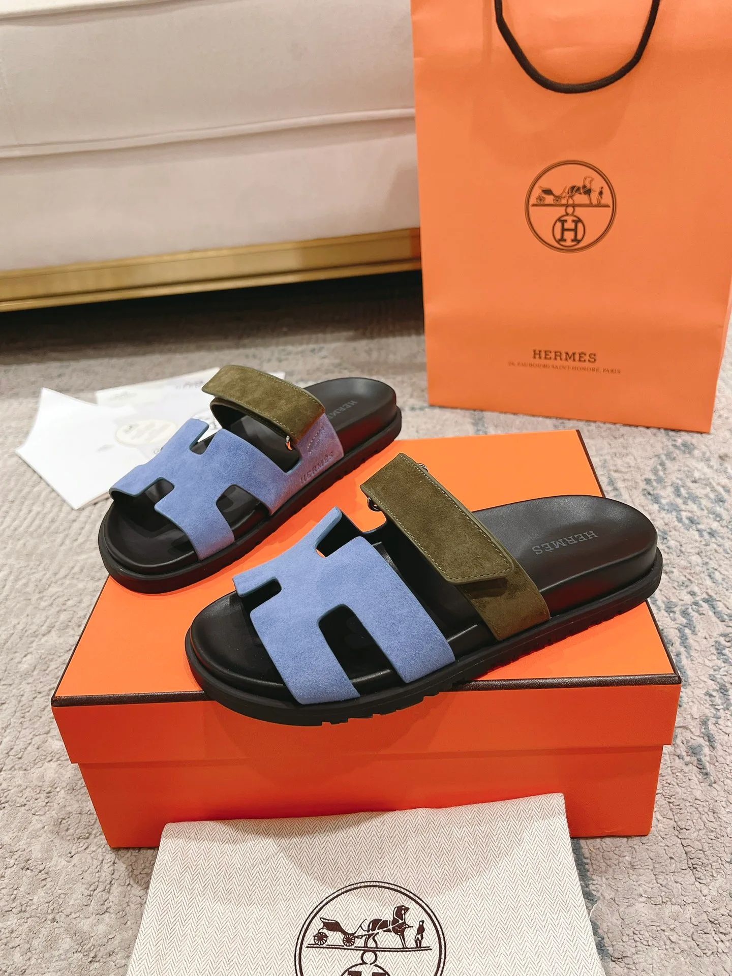 Шлепанцы Женские Hermes 12874754