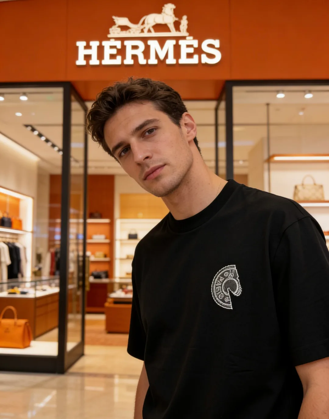 Футболки Мужские Hermes 13442022