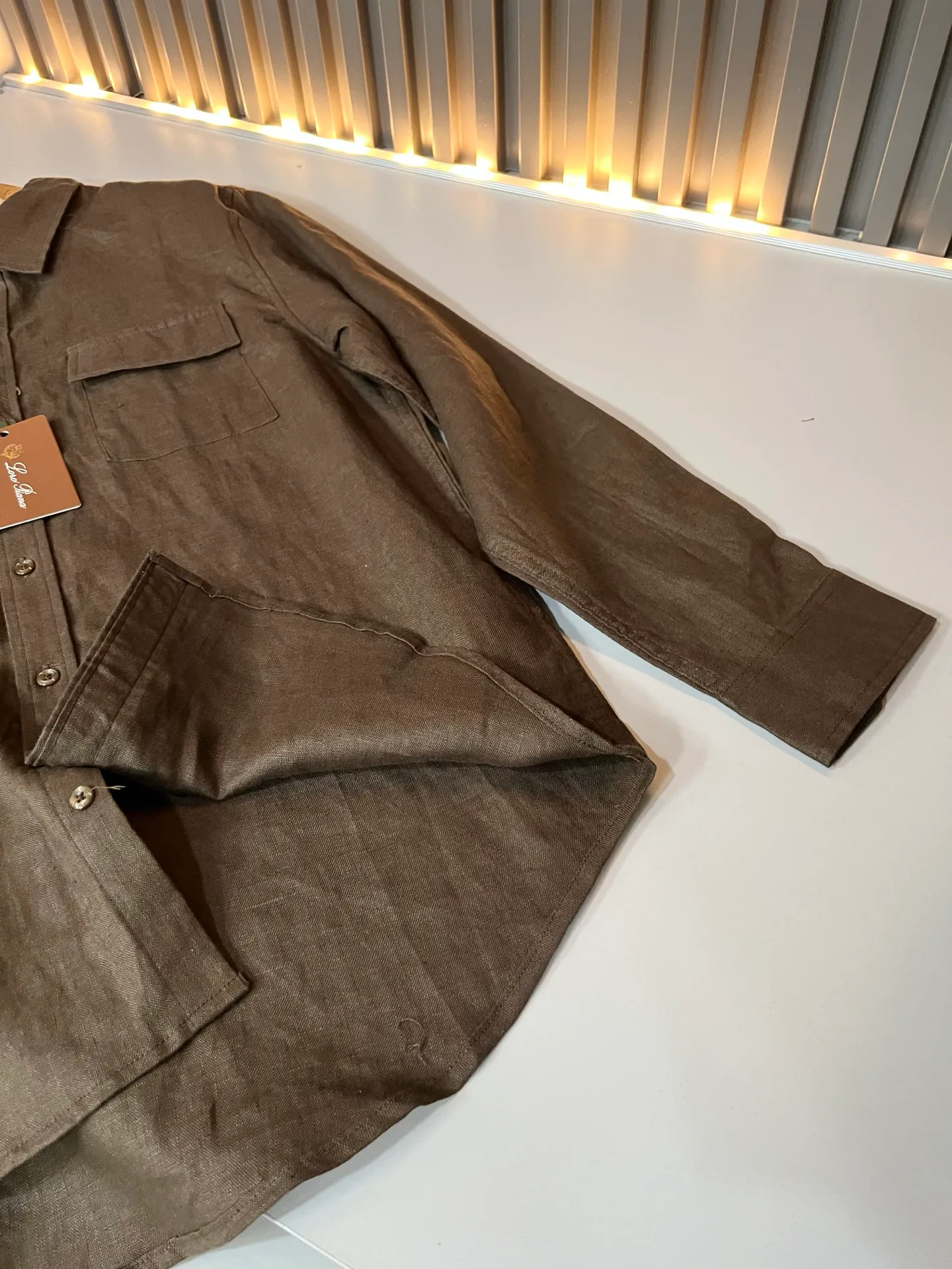 Рубашки Мужские Loro Piana 18395720