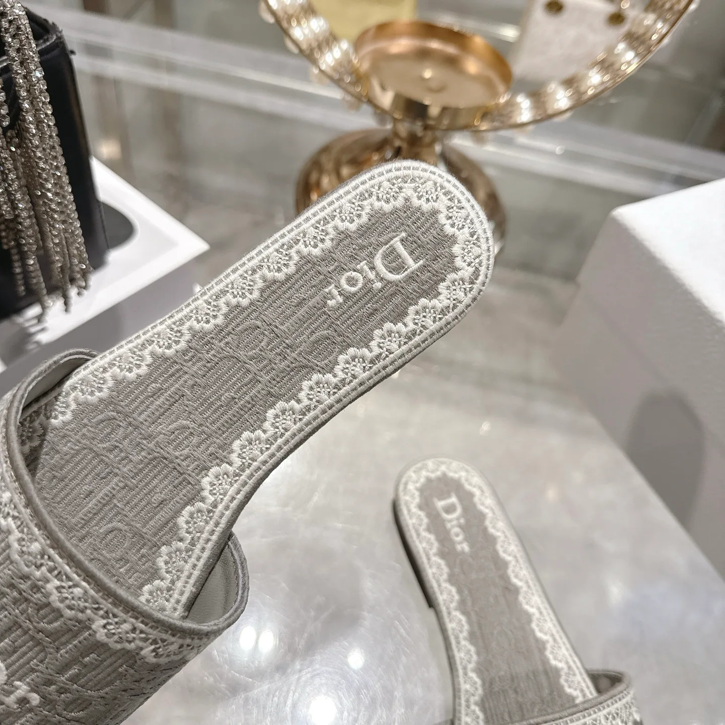 Шлепанцы Женские Christian Dior 842881