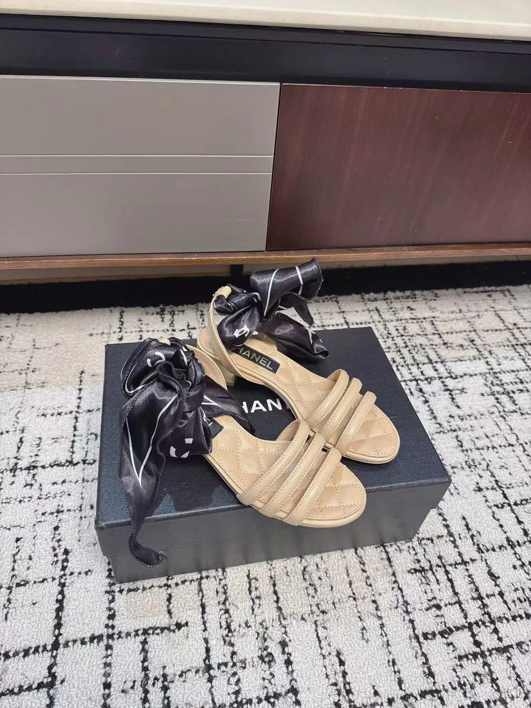 Сандалии Женские Chanel 496256