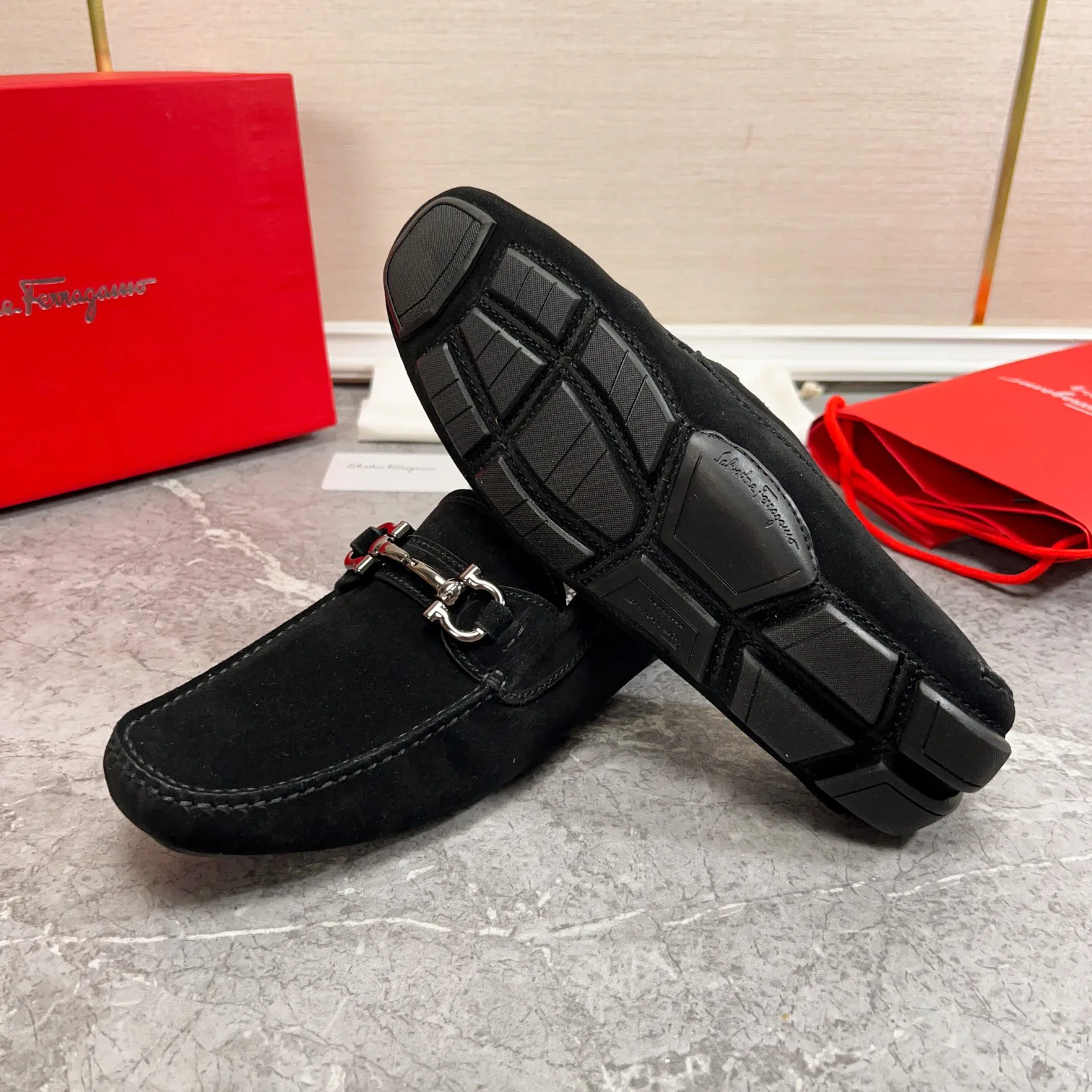 Мокасины Мужские Salvatore Ferragamo 881730