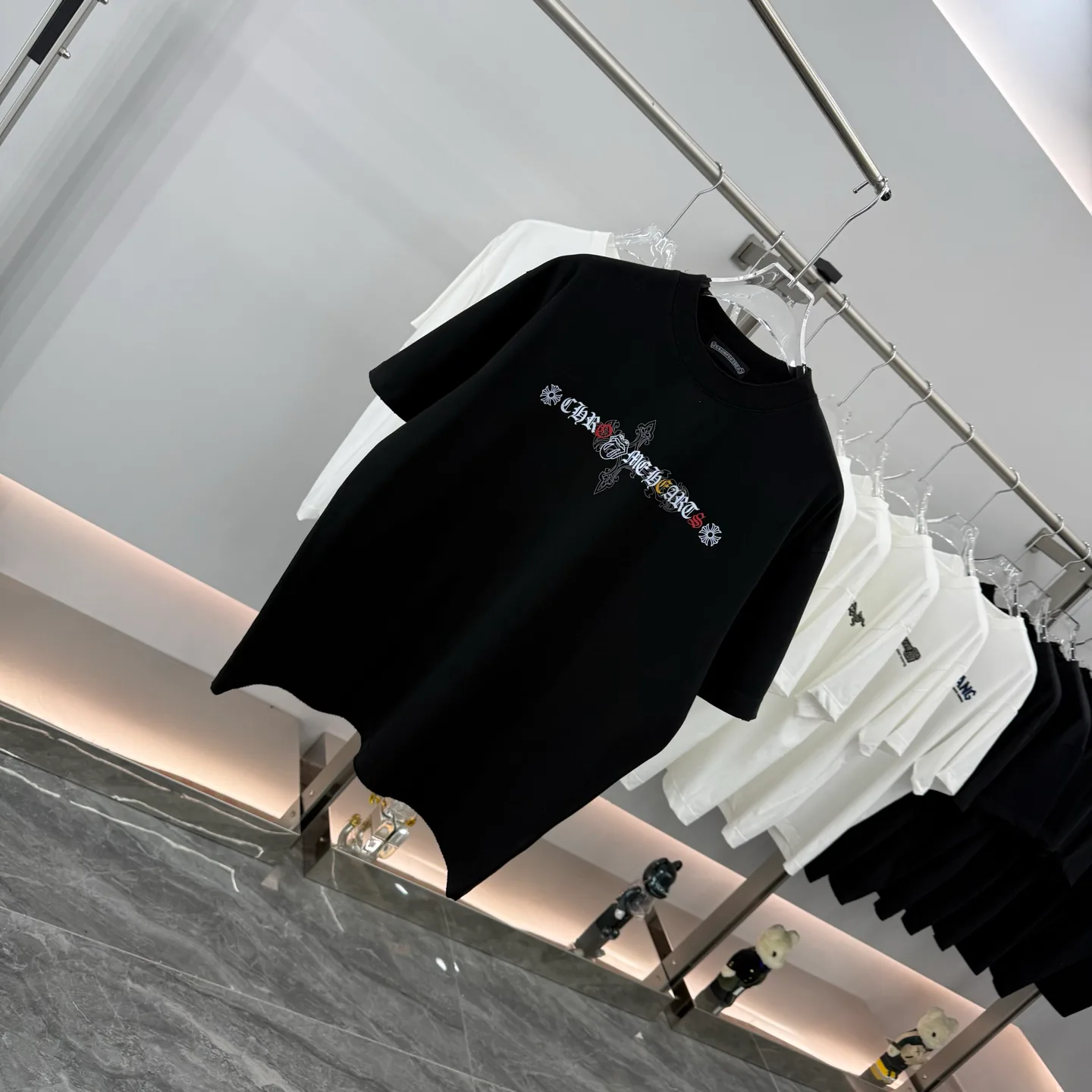 Футболки Мужские Chrome Hearts 11694898