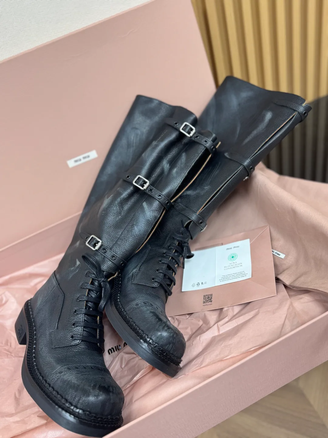 Сапоги Женские Miu Miu 17912461