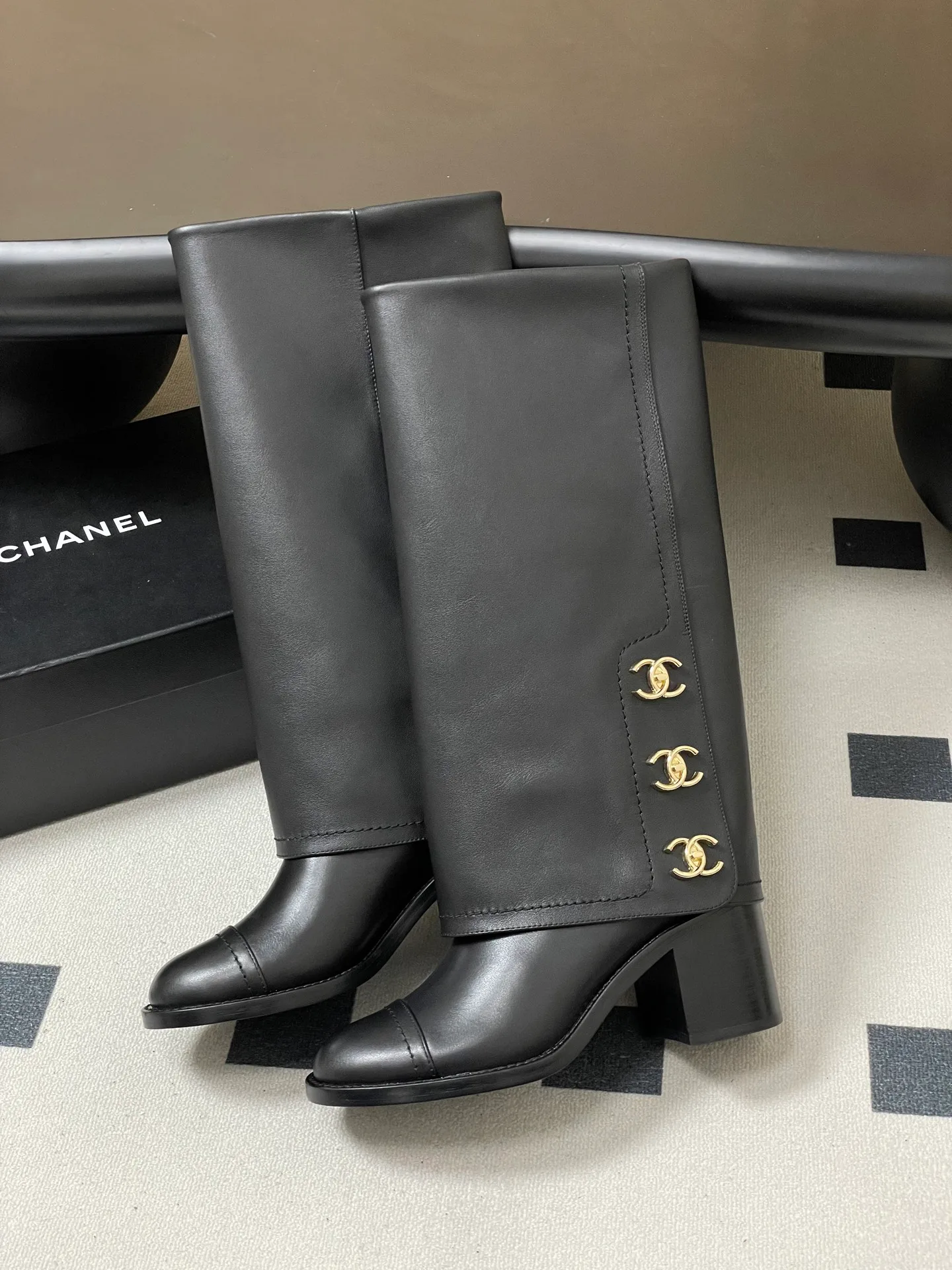 Сапоги Женские Chanel 1284423