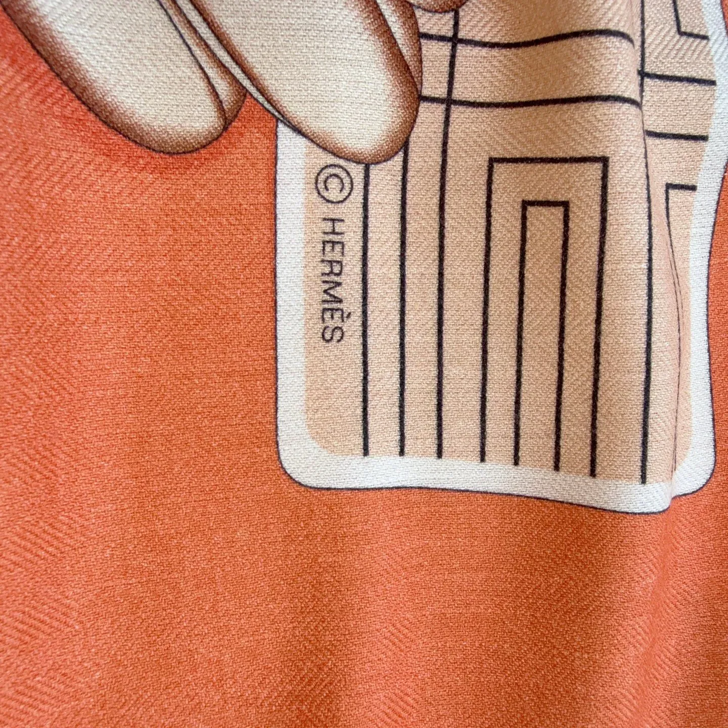 Шарфы Hermes 53190
