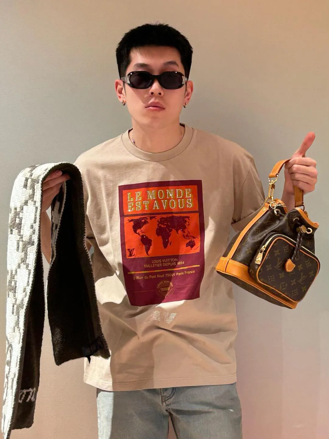 Футболки Мужские Louis Vuitton 15594