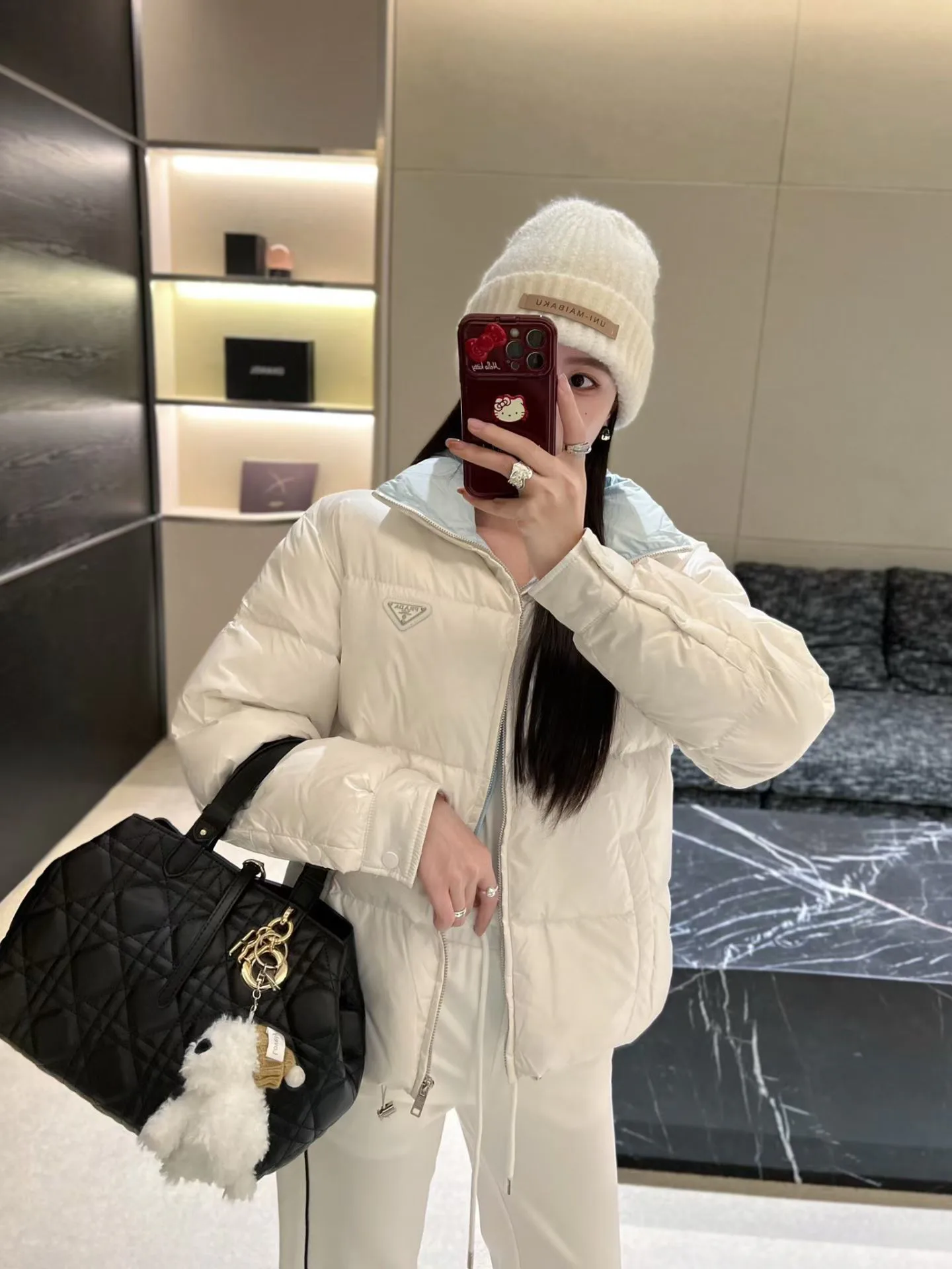 Куртки И Пуховики Женские Prada 18428903