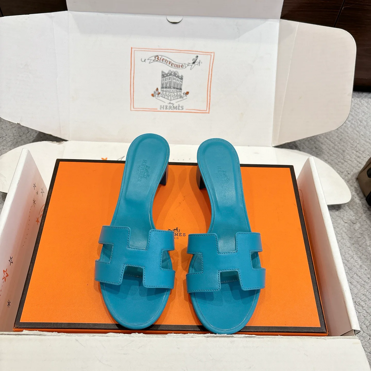 Шлепанцы Женские Hermes 11246038