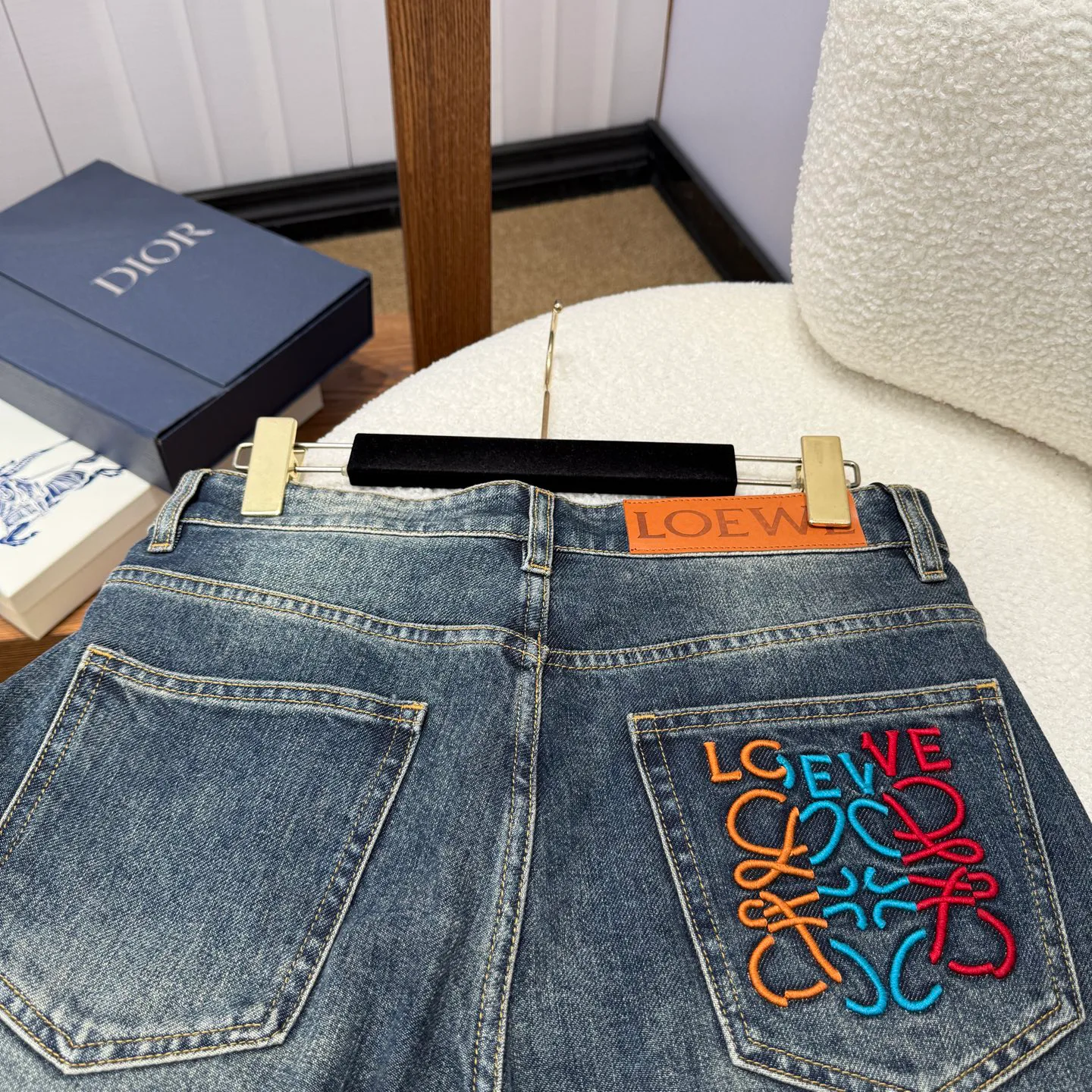 Джинсы Мужские Loewe 18029733