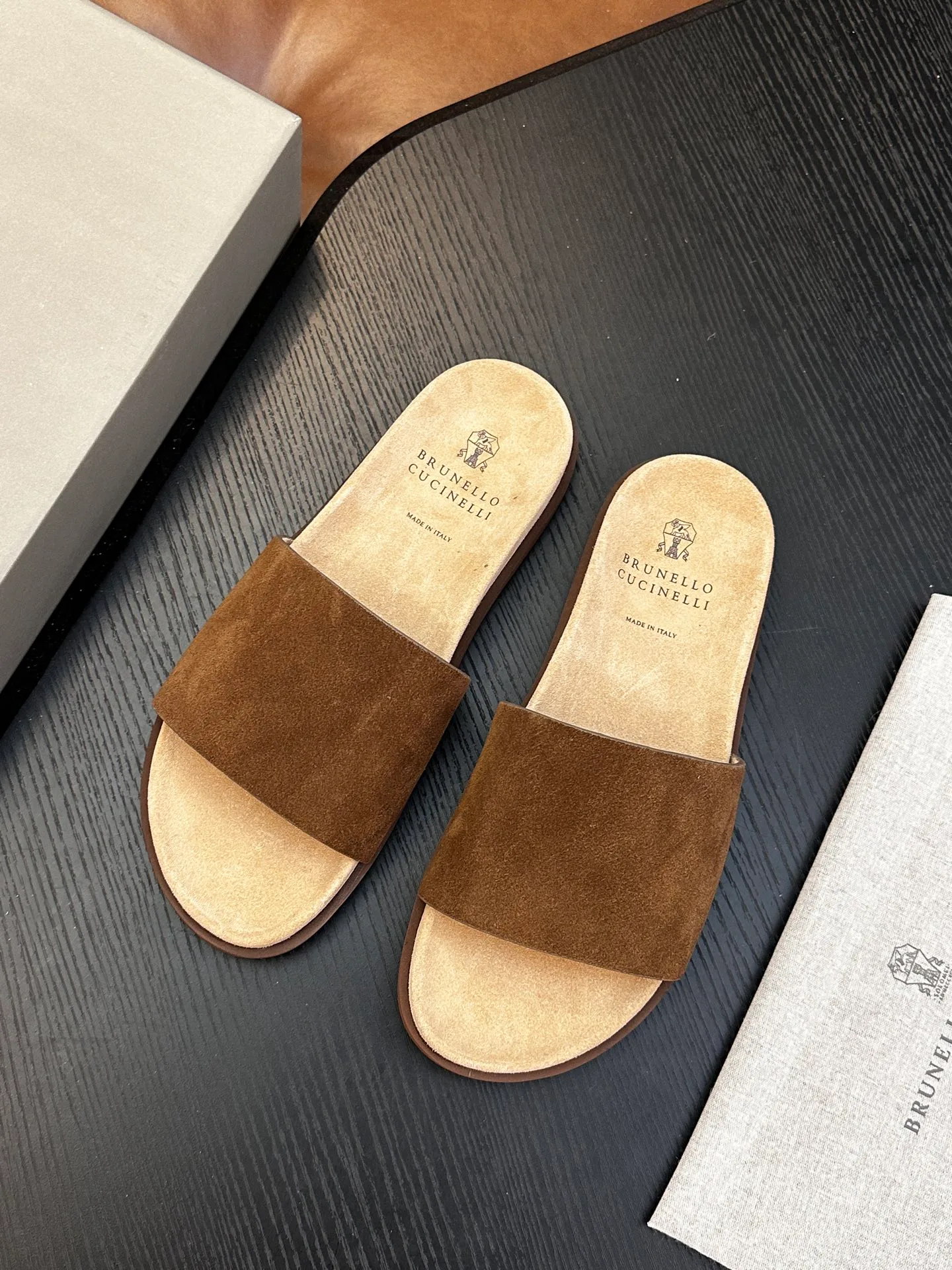 Тапочки Мужские Brunello Cucinelli 14548936