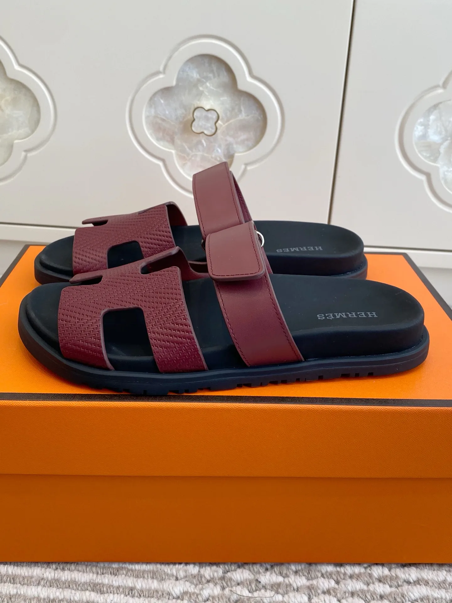 Шлепанцы Женские Hermes 1717022