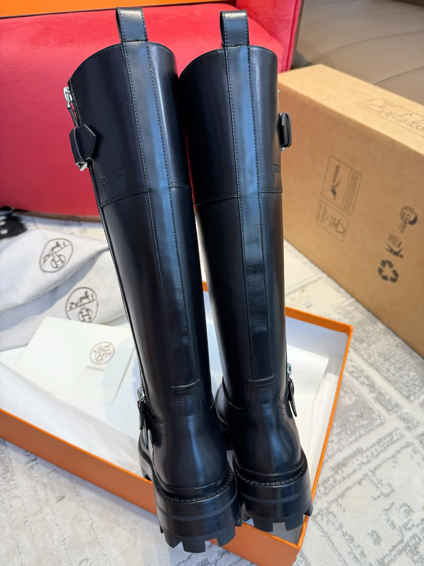 Сапоги Женские Hermes 18152736